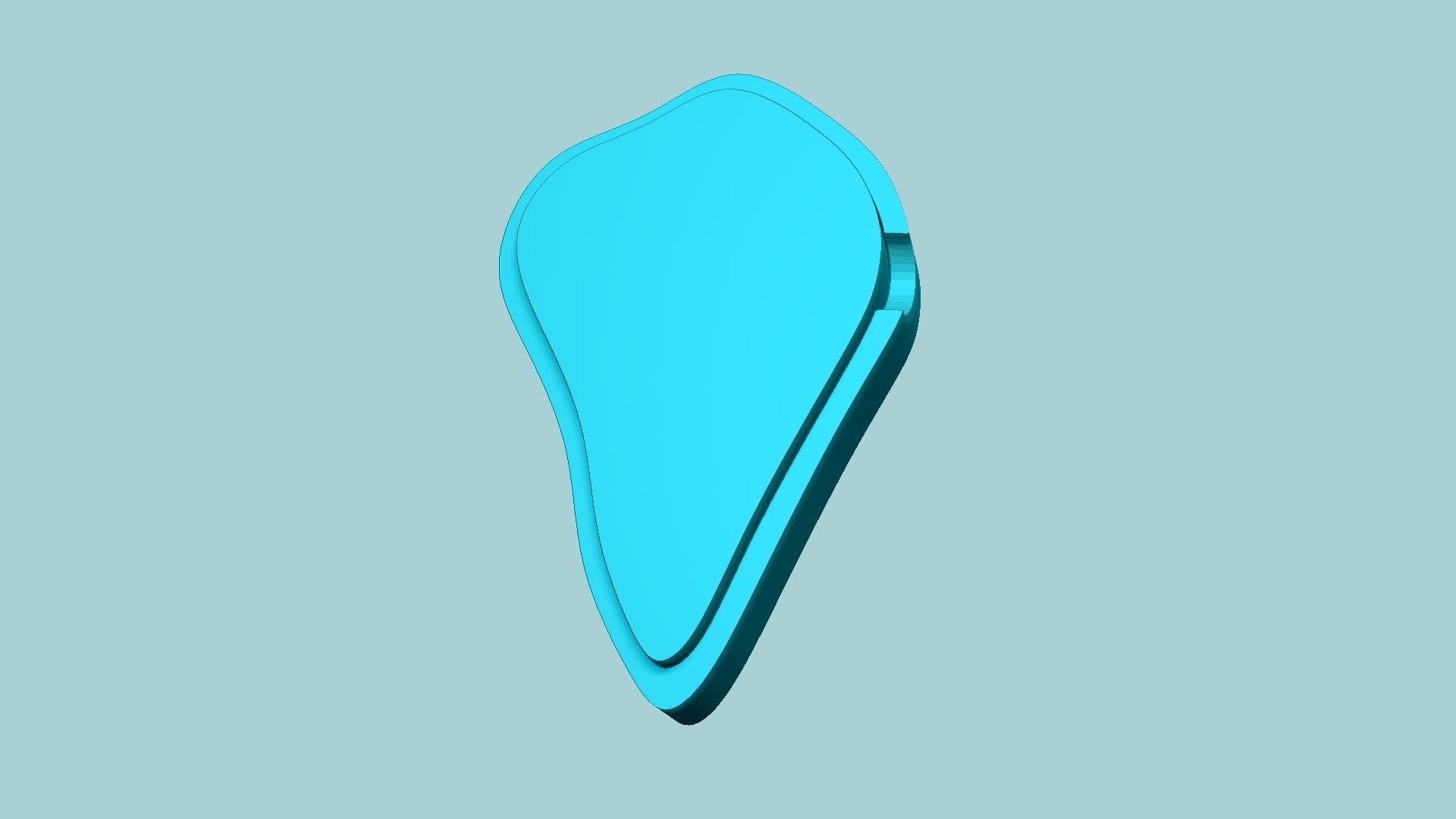 Hibiscus Flower Petal 03 - Moulding Artificial Craft 3D print model_3