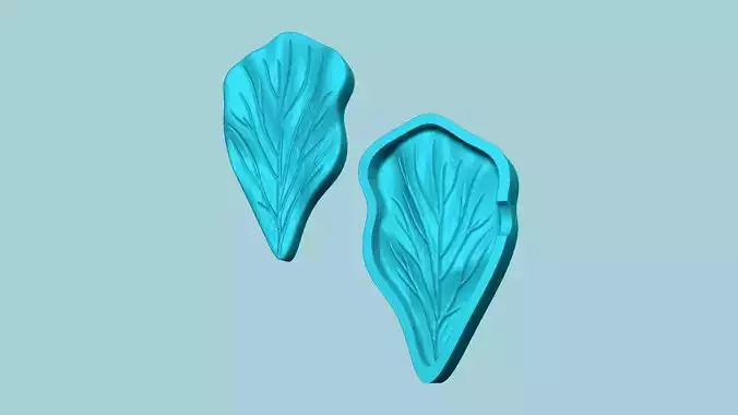 Hibiscus Flower Petal 01 - Moulding Artificial Craft 3D print model