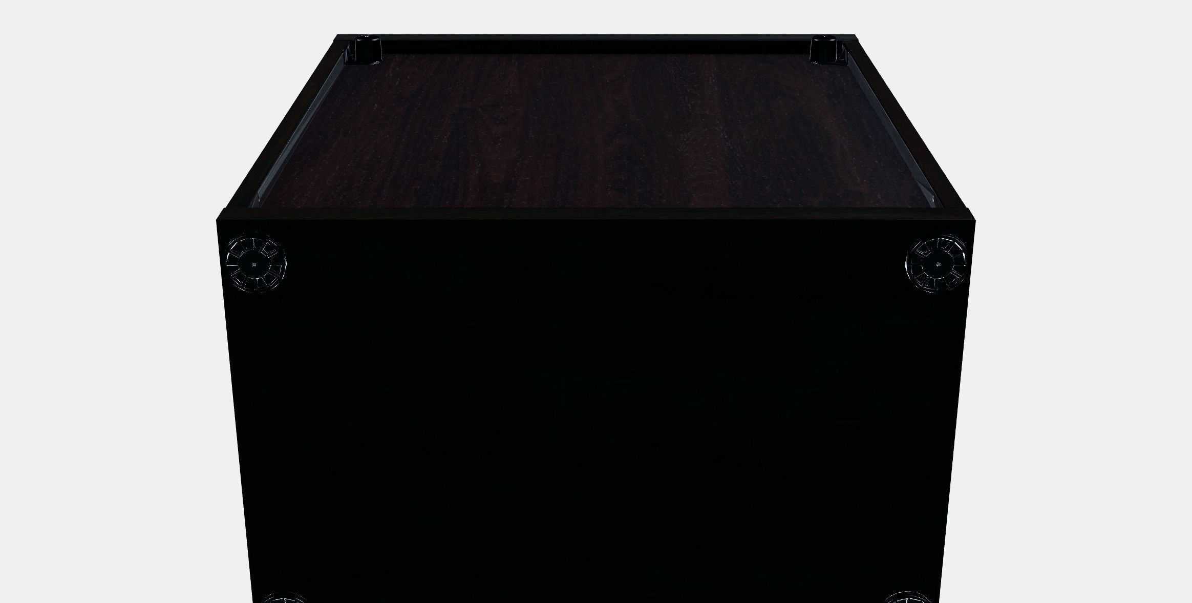 BESTA Shelf unit with door 8 Low-poly 3D model_7