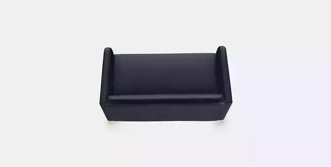 LINANAS 2-seat sofa Low-poly 3D model