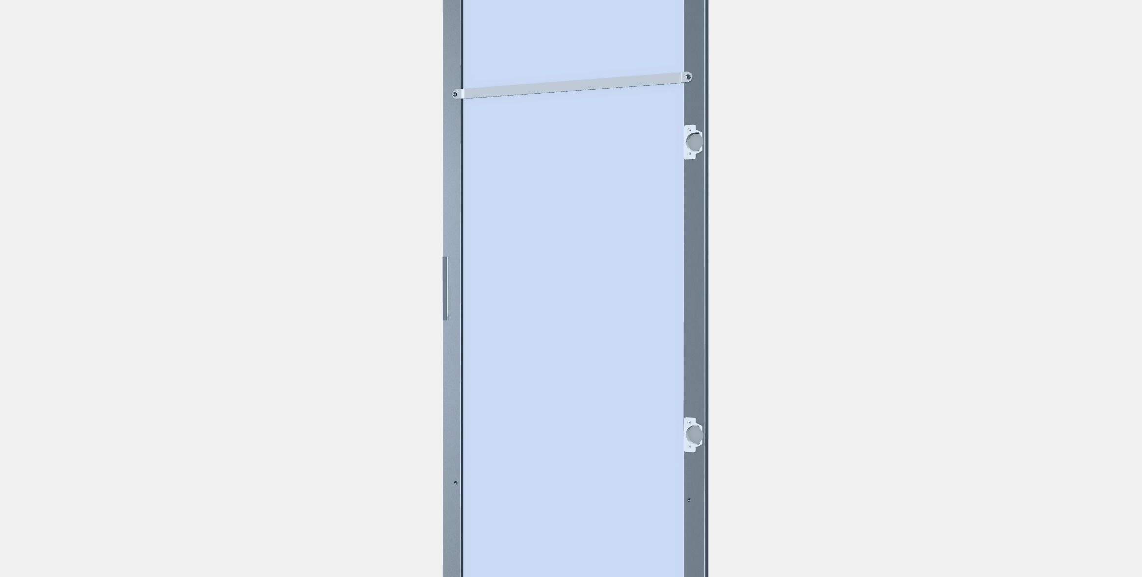 STRAUMEN Mirror door Low-poly 3D model_6
