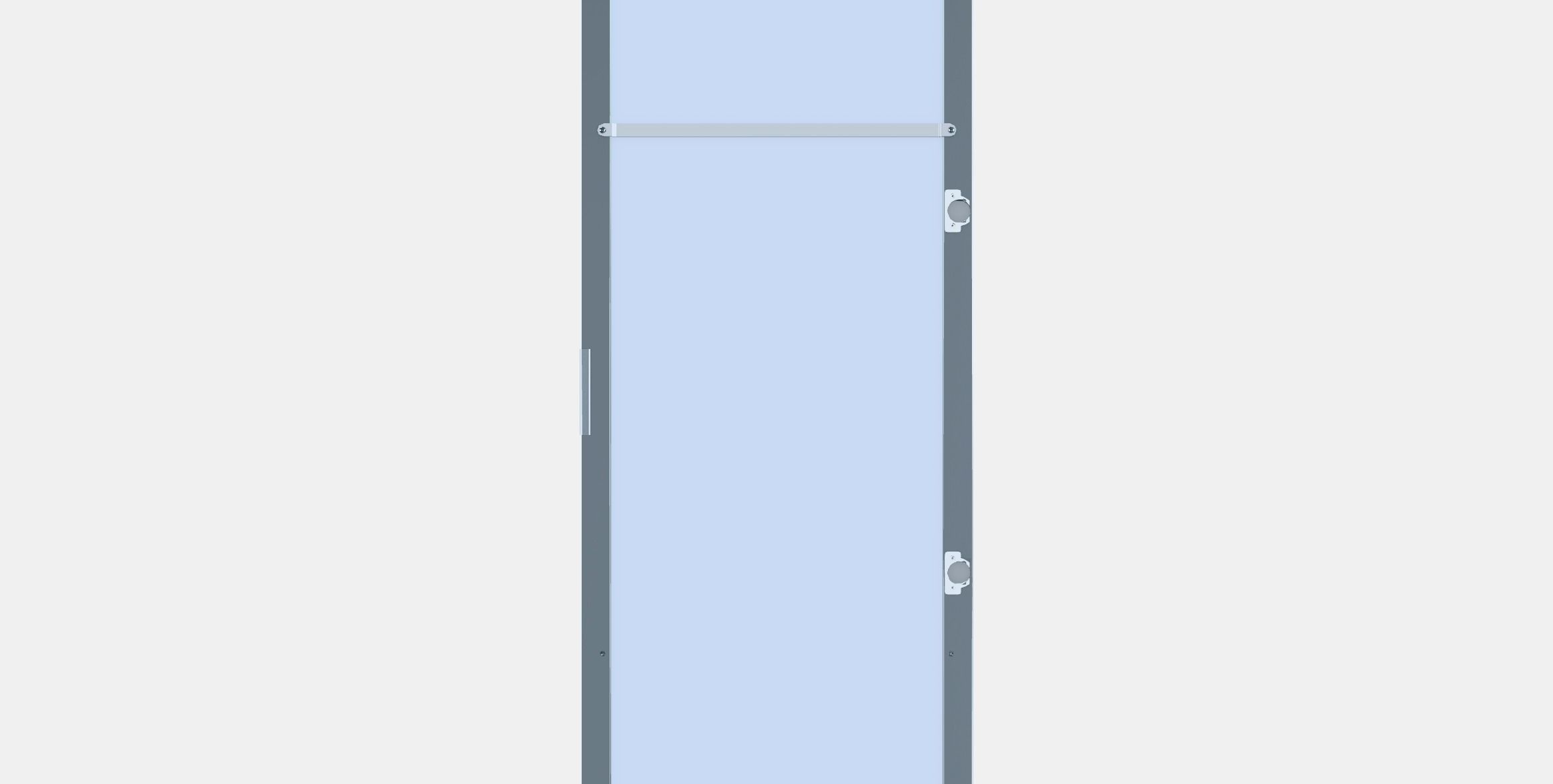 STRAUMEN Mirror door Low-poly 3D model_15