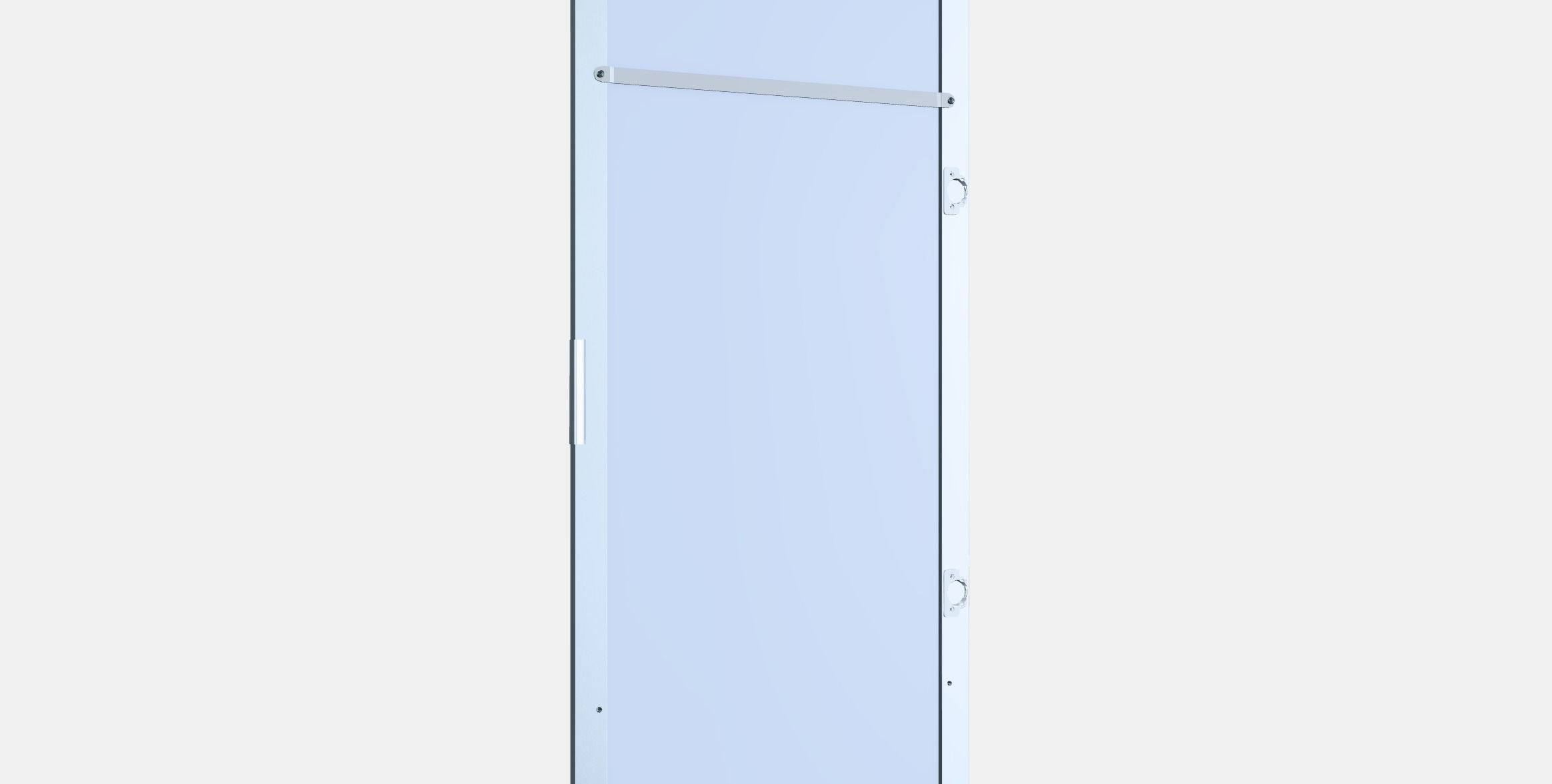 STRAUMEN Mirror door Low-poly 3D model_2