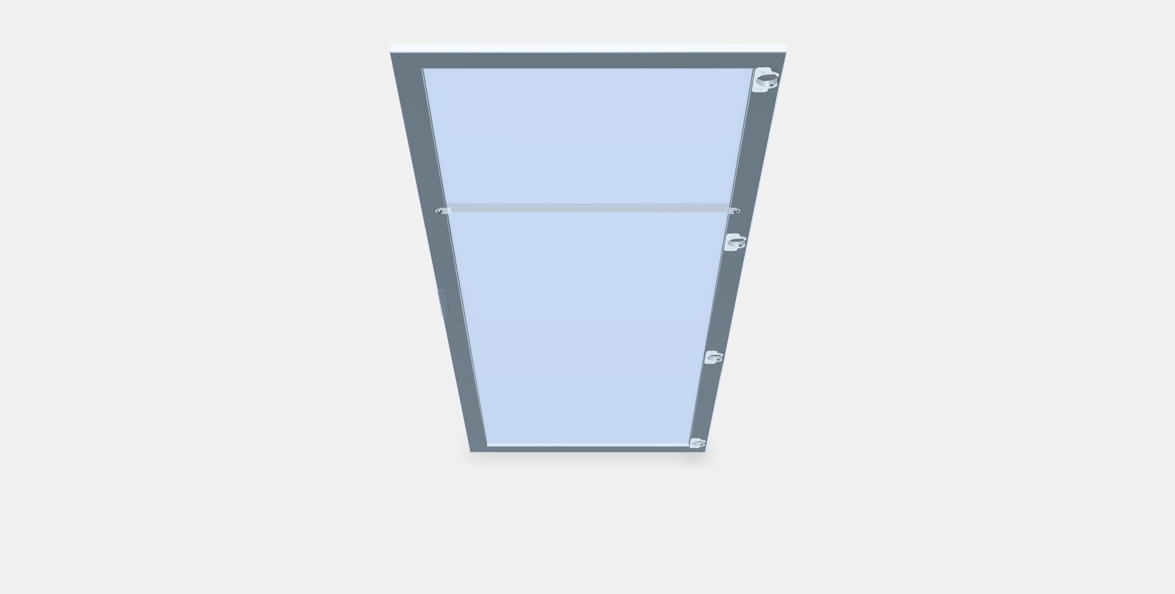 STRAUMEN Mirror door Low-poly 3D model_4