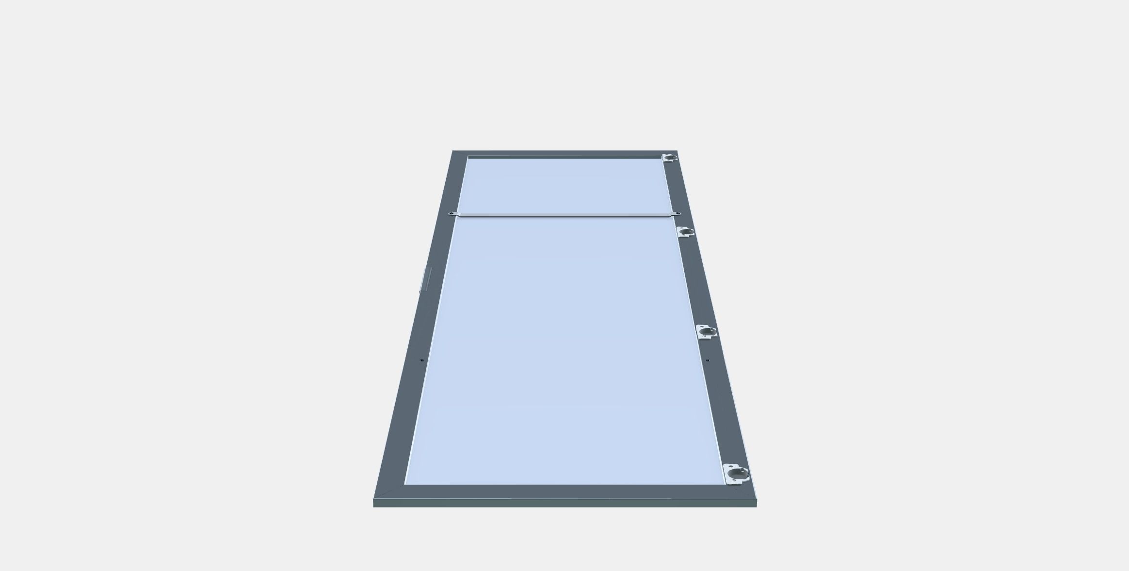 STRAUMEN Mirror door Low-poly 3D model_8