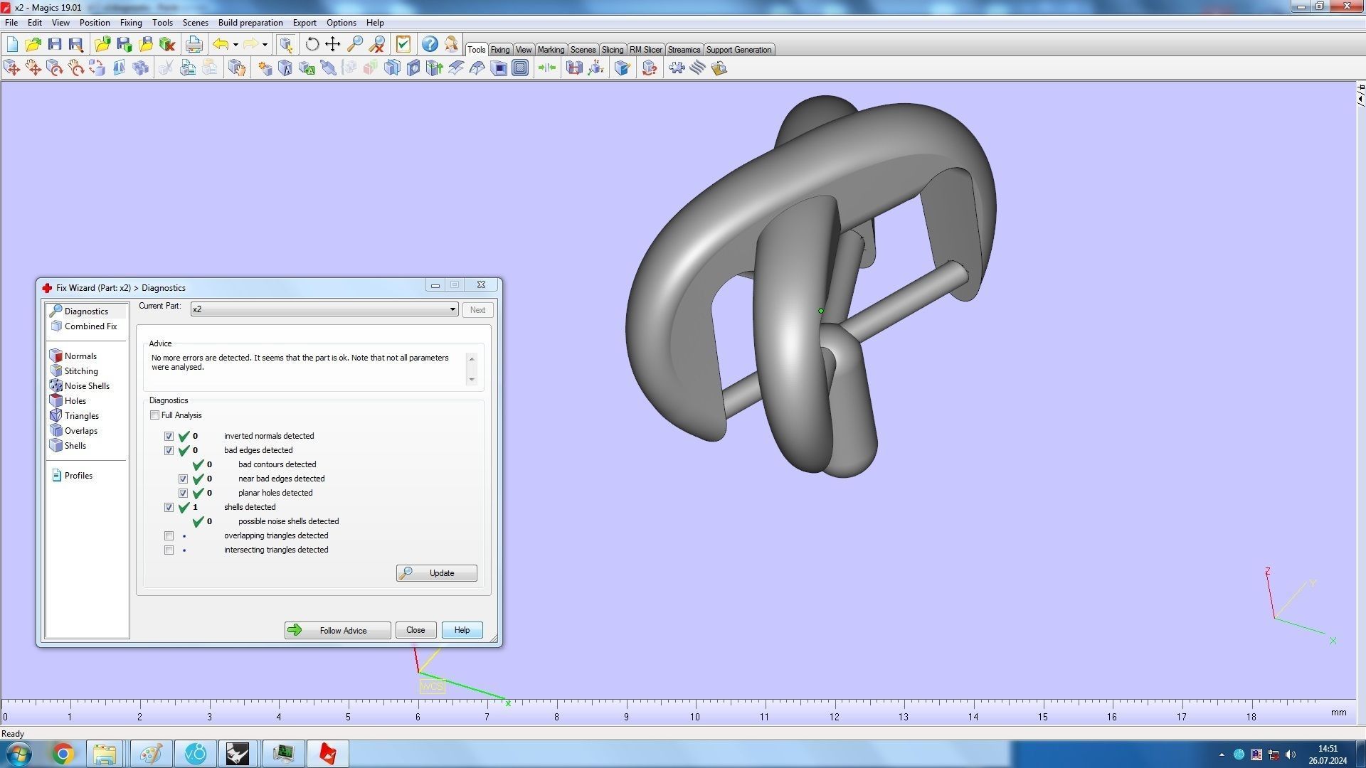 Circle Pendant With Diamonds 3D print model_17