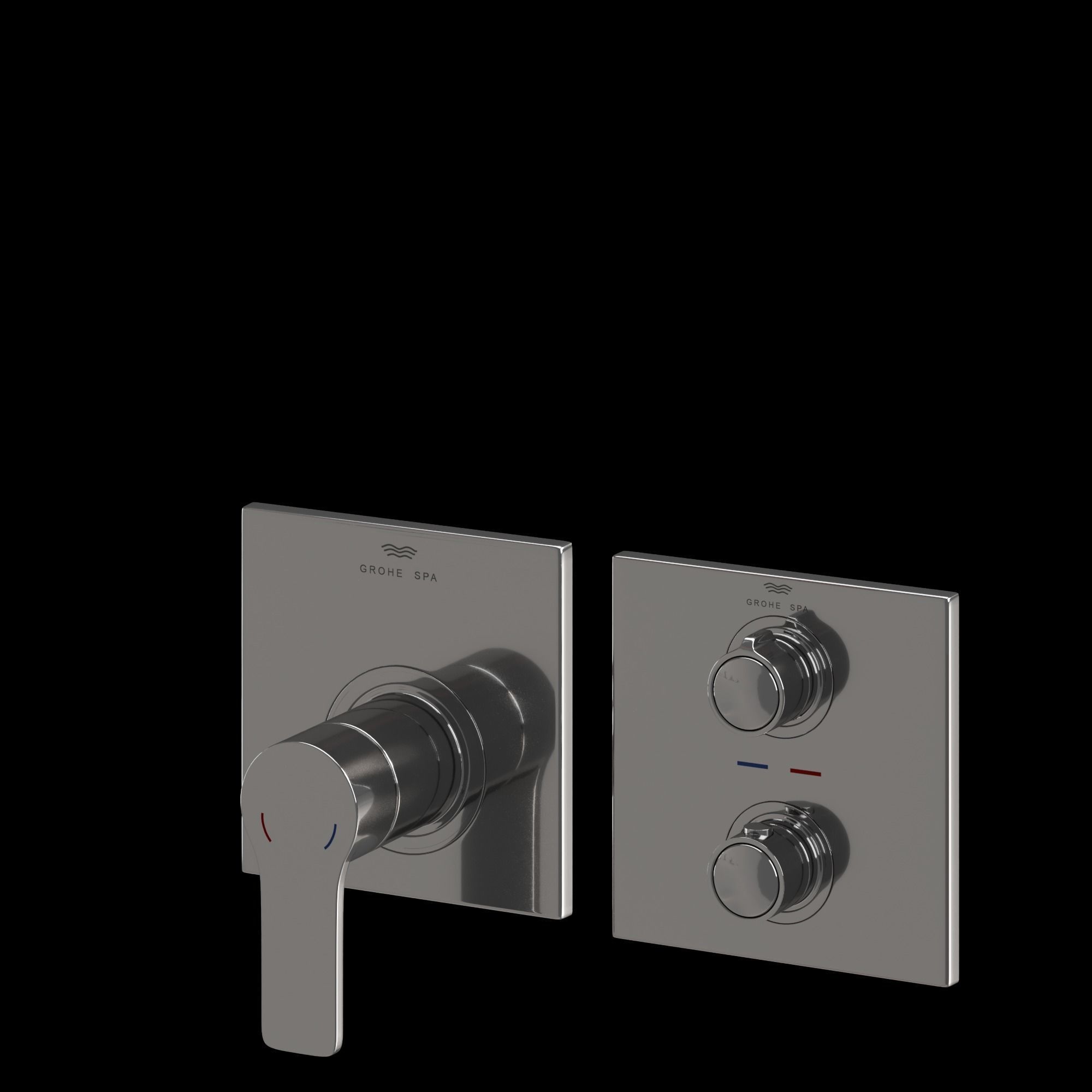 Grohe Allure New Set02 3D model_6