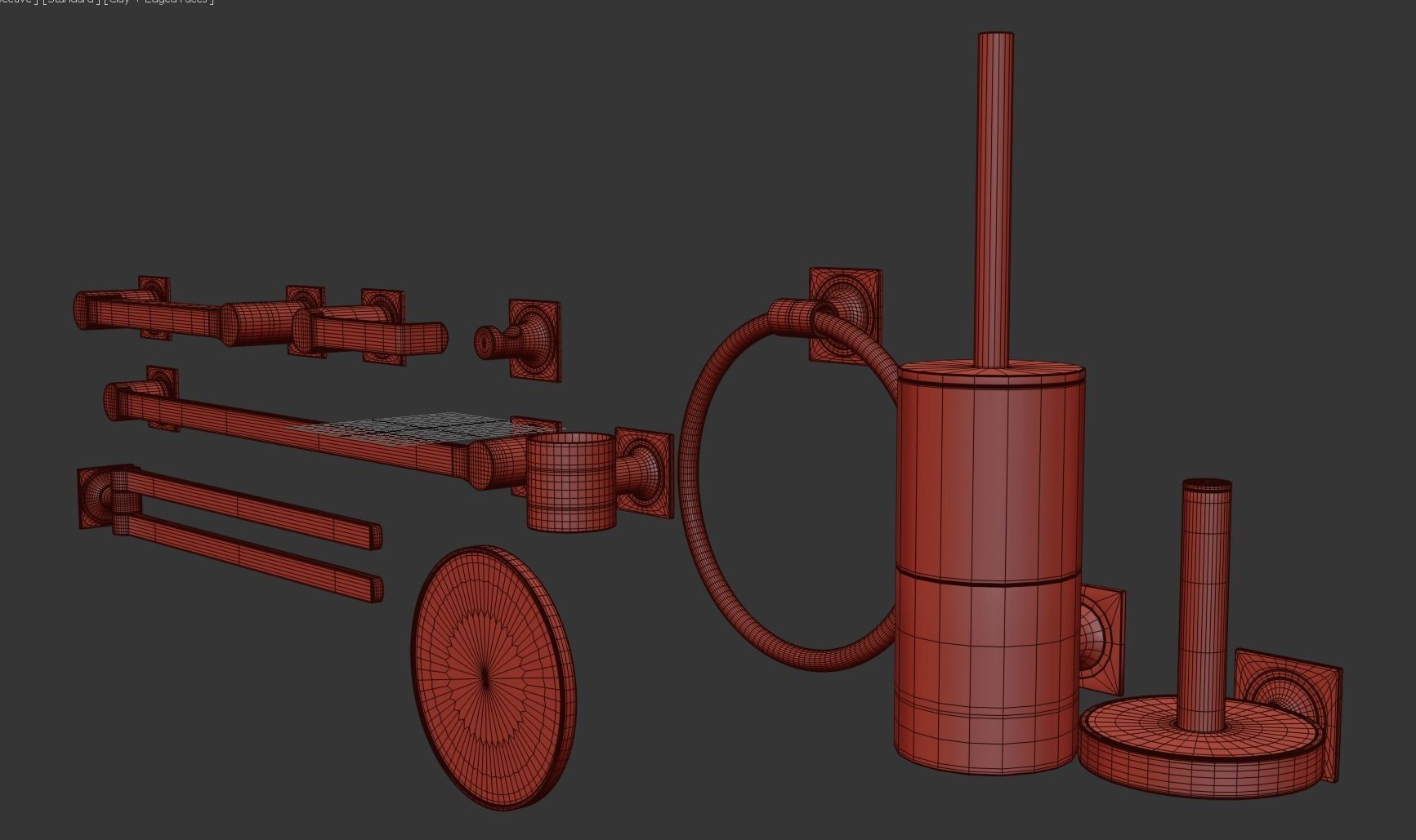 Grohe Allure New Set04 3D model_14