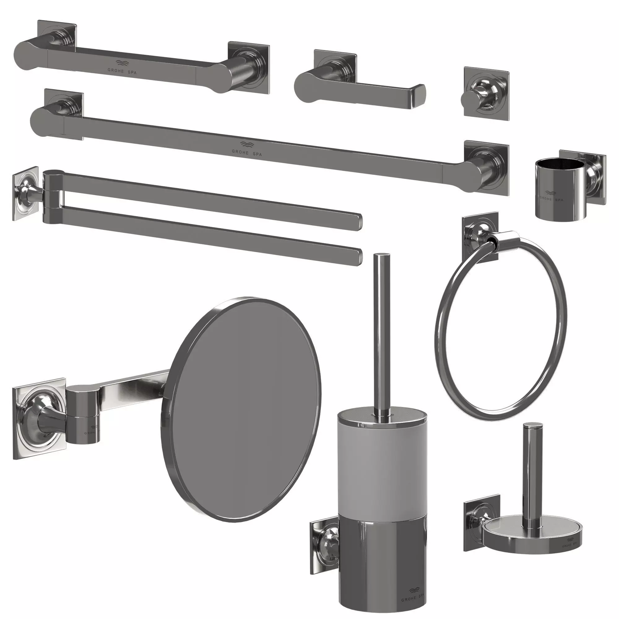 Grohe Allure New Set04 3D model_0