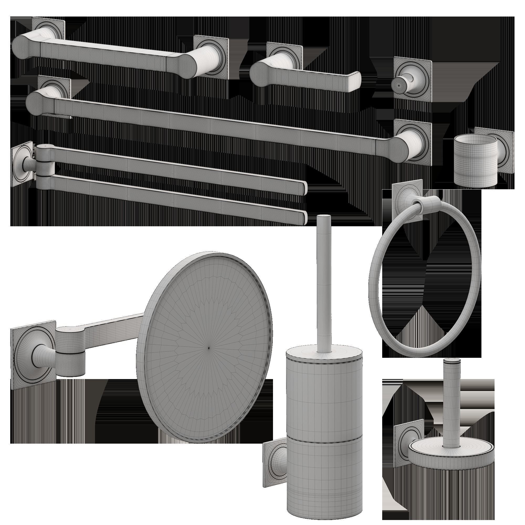 Grohe Allure New Set04 3D model_11