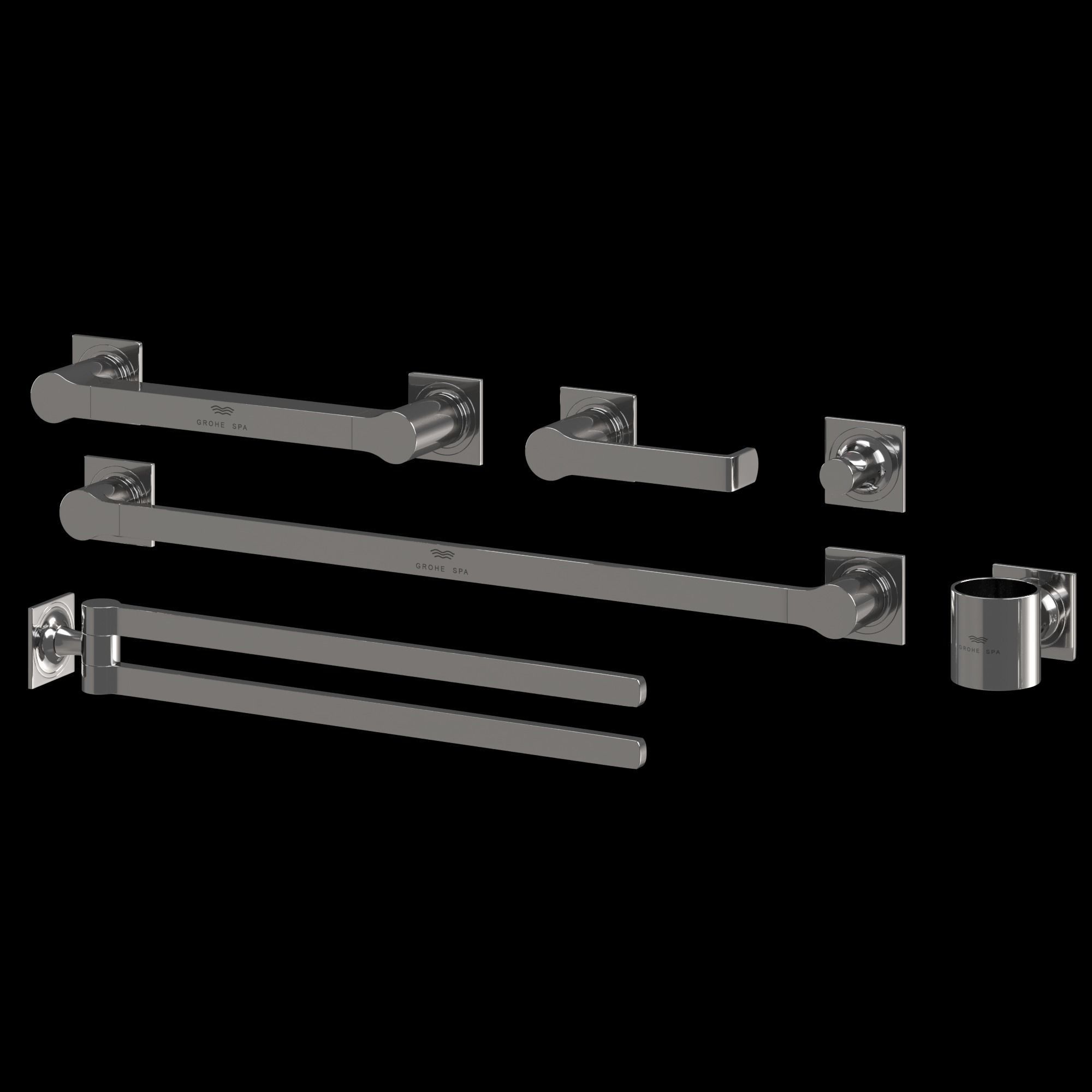 Grohe Allure New Set04 3D model_1