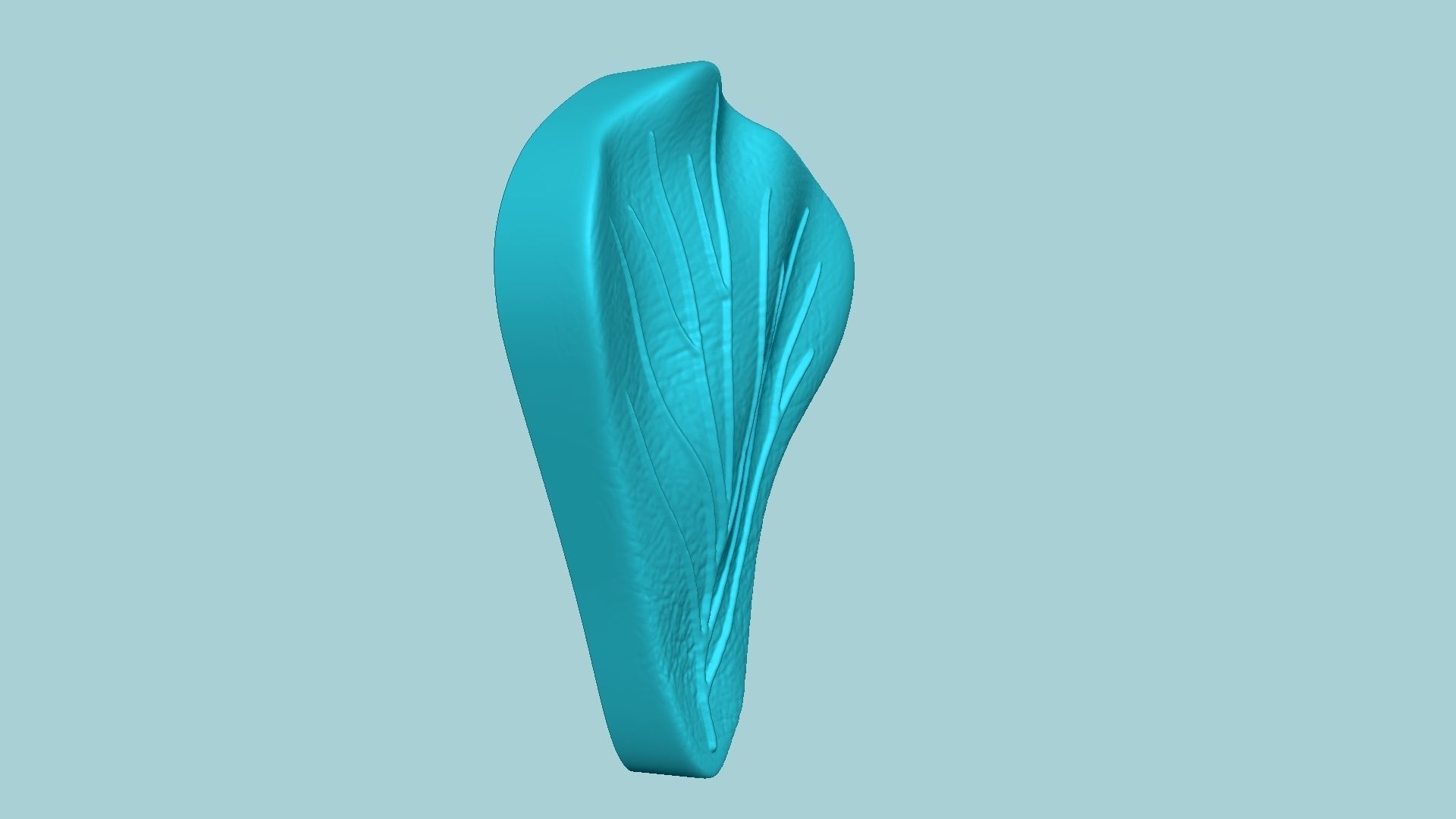 03 Hibiscus Flower Petal - Molding Artificial EVA Craft 3D Model Collection_16