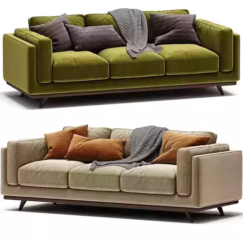 Zander Sofa 3D model