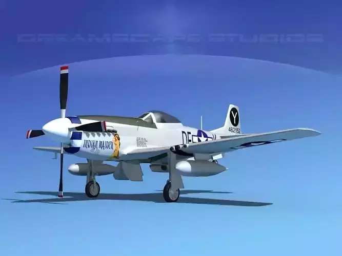 P-51D Mustang Indian Maiden