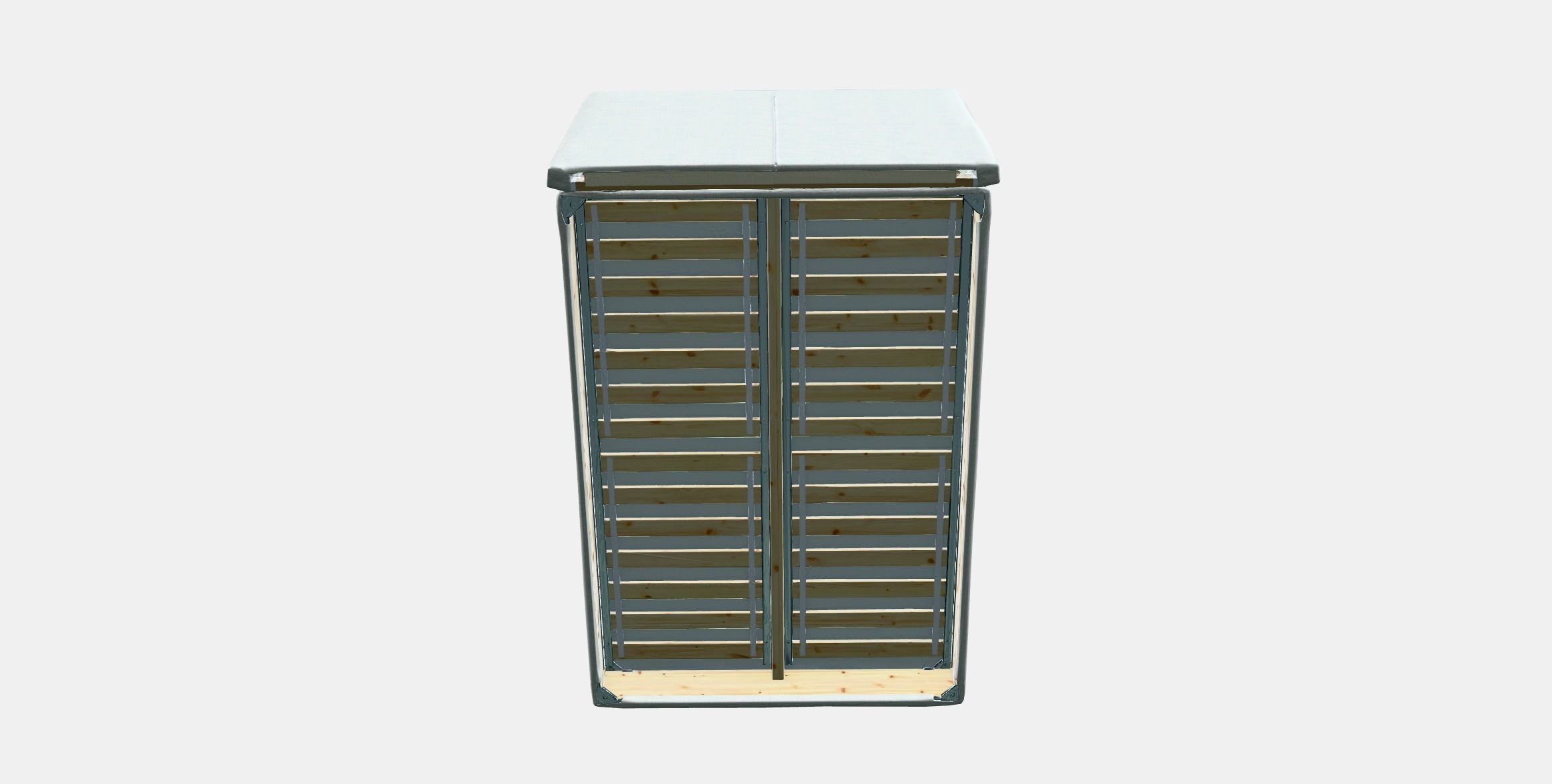 DUNVIK Cover divan bed 1 Low-poly 3D model_10