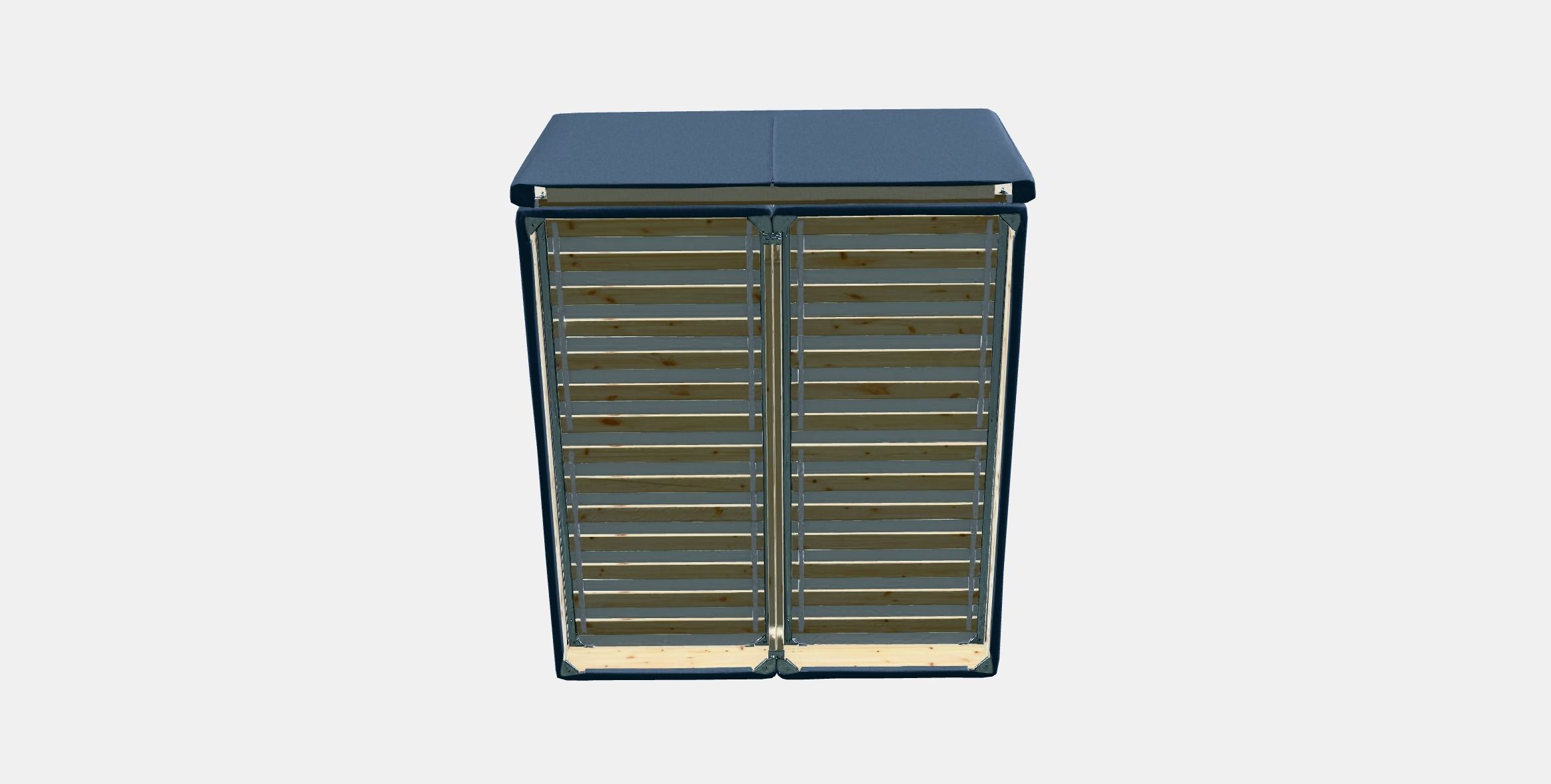 DUNVIK Cover divan bed 3 Low-poly 3D model_4