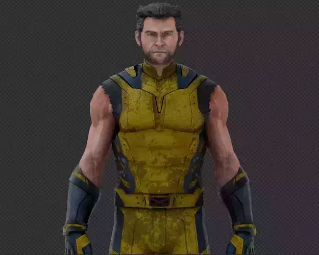 Wolverine from Deadpool and Wolverine 3D model