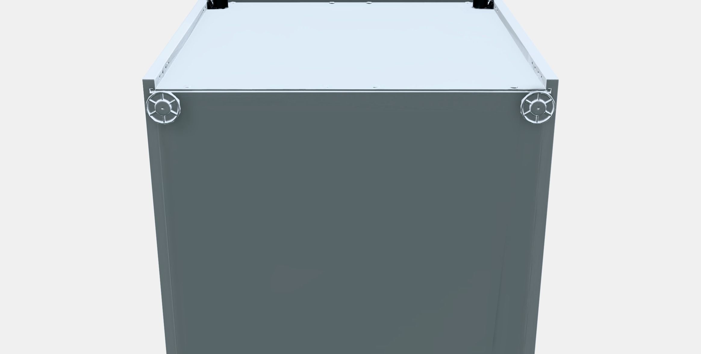 SMASTAD - PLATSA Chest of 3 drawers 5 Low-poly 3D model_9