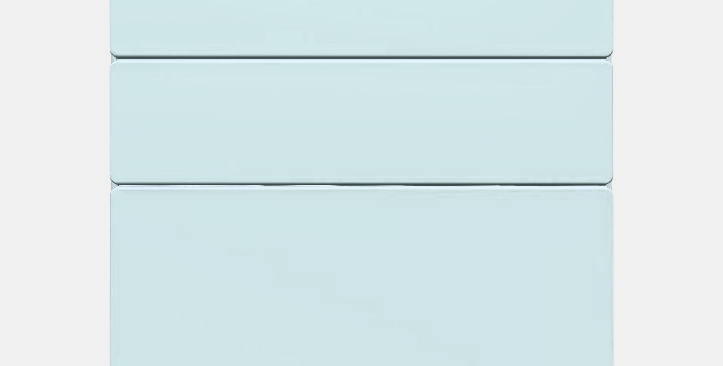 SMASTAD - PLATSA Chest of 3 drawers 5 Low-poly 3D model_11