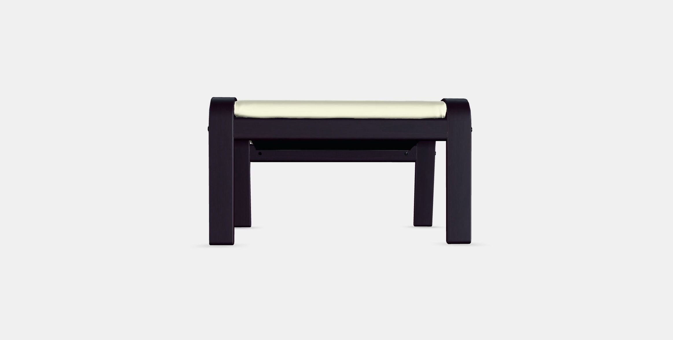 POANG Footstool 4 Low-poly 3D model_14