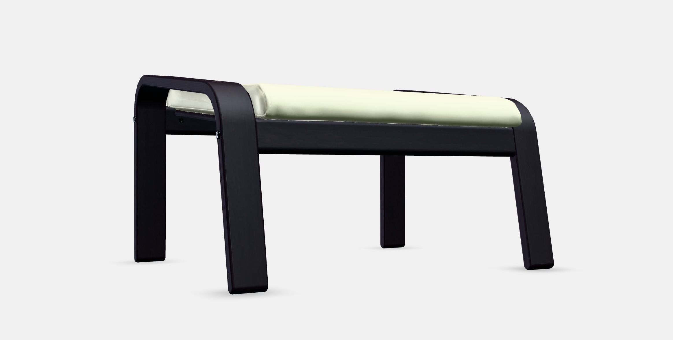 POANG Footstool 4 Low-poly 3D model_8