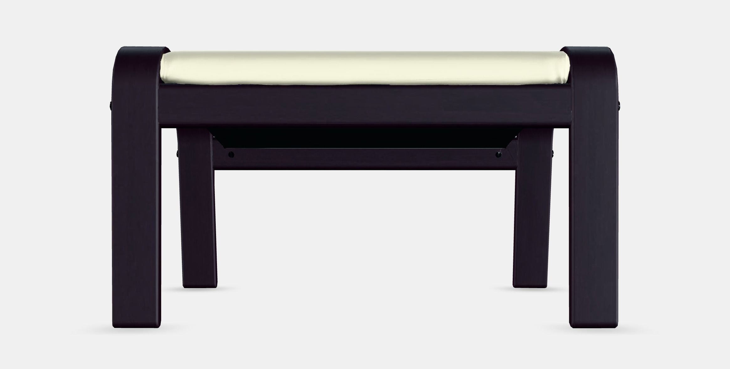 POANG Footstool 4 Low-poly 3D model_15