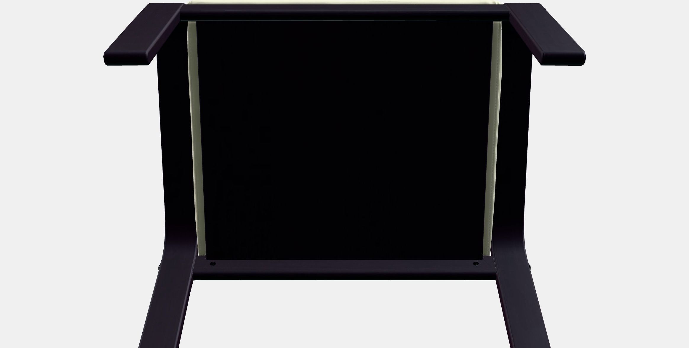 POANG Footstool 4 Low-poly 3D model_9