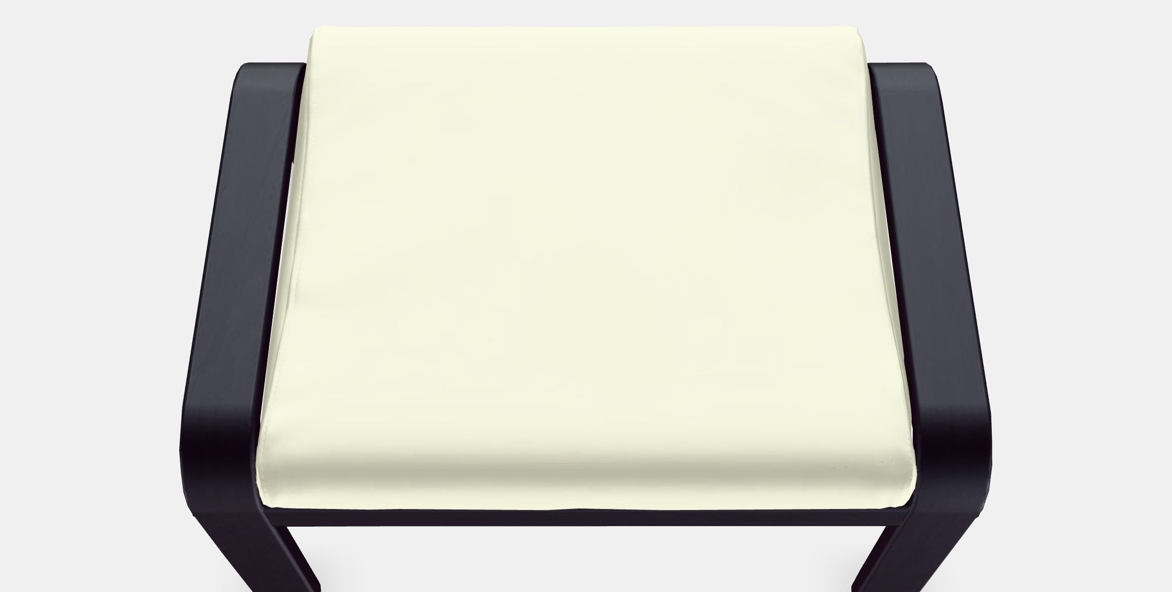 POANG Footstool 4 Low-poly 3D model_4