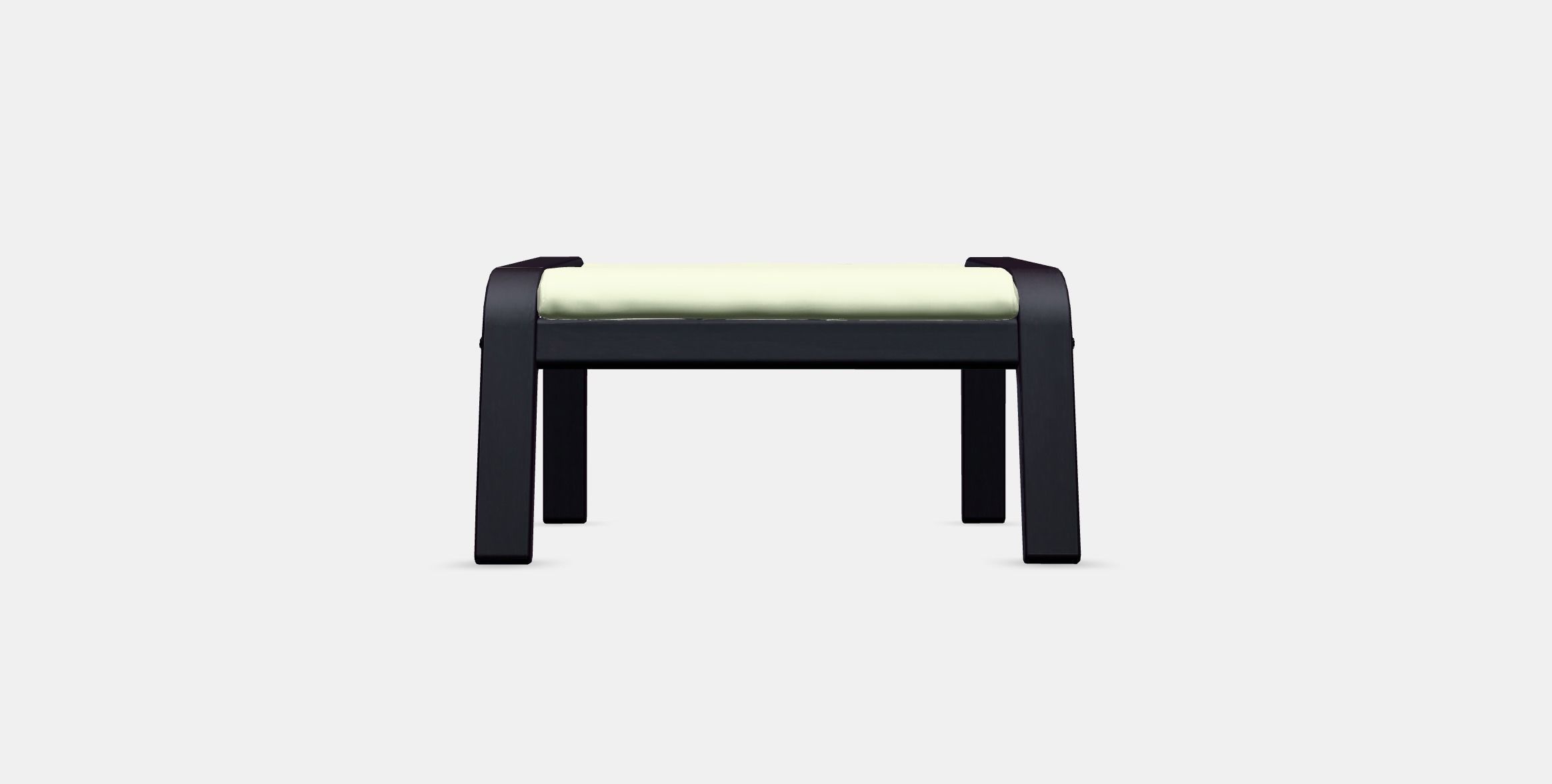 POANG Footstool 4 Low-poly 3D model_10