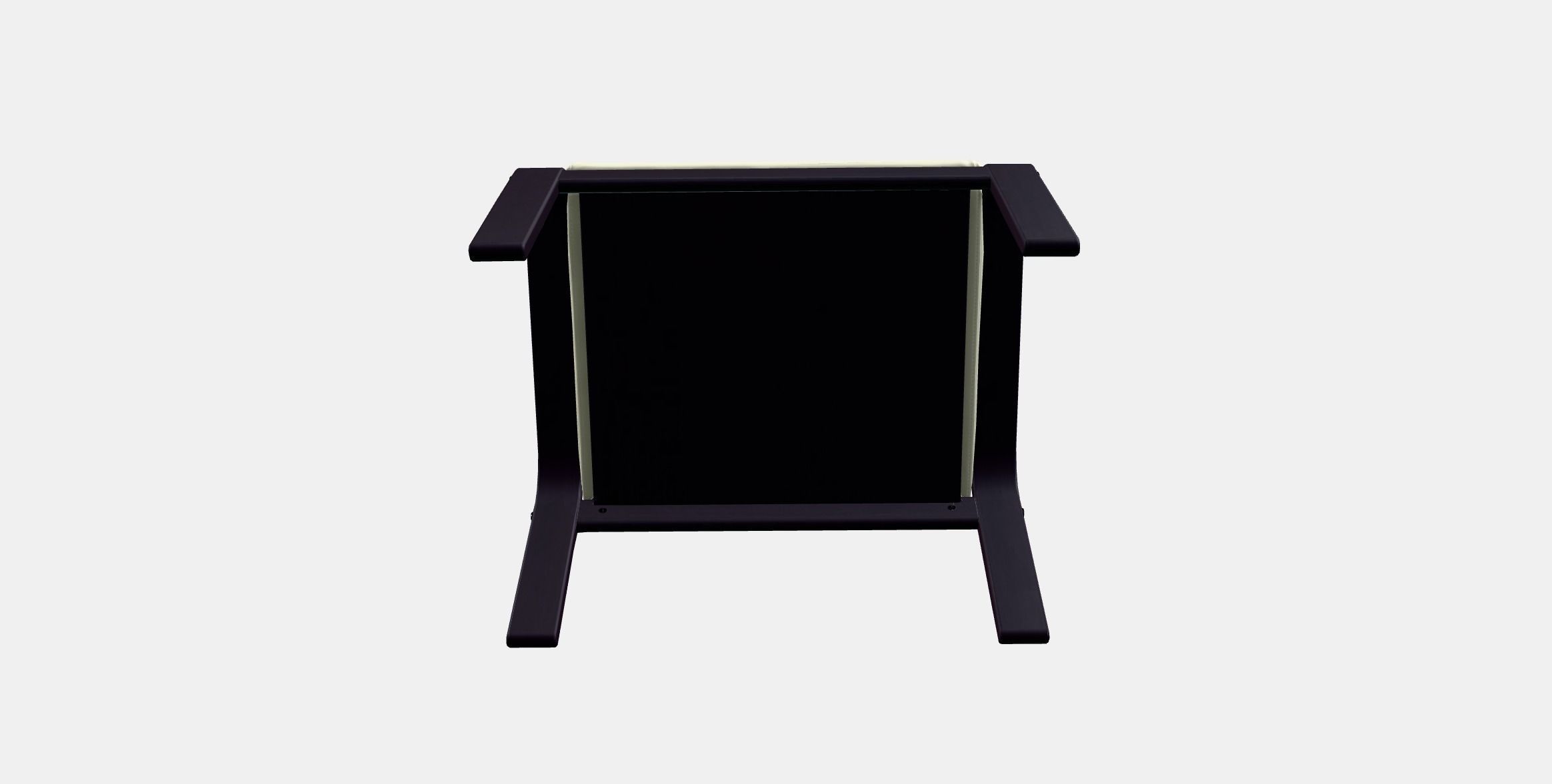 POANG Footstool 4 Low-poly 3D model_7