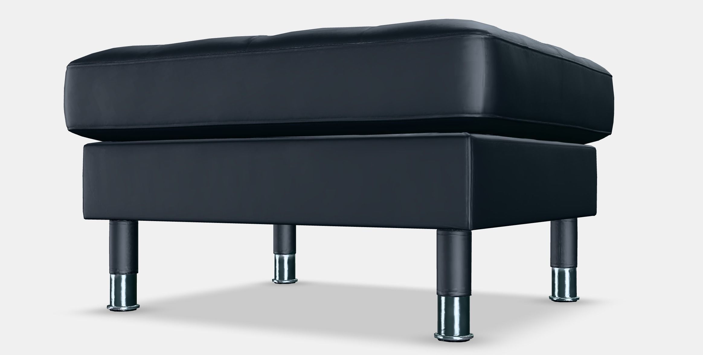 LANDSKRONA Footstool 1 Low-poly 3D model_6