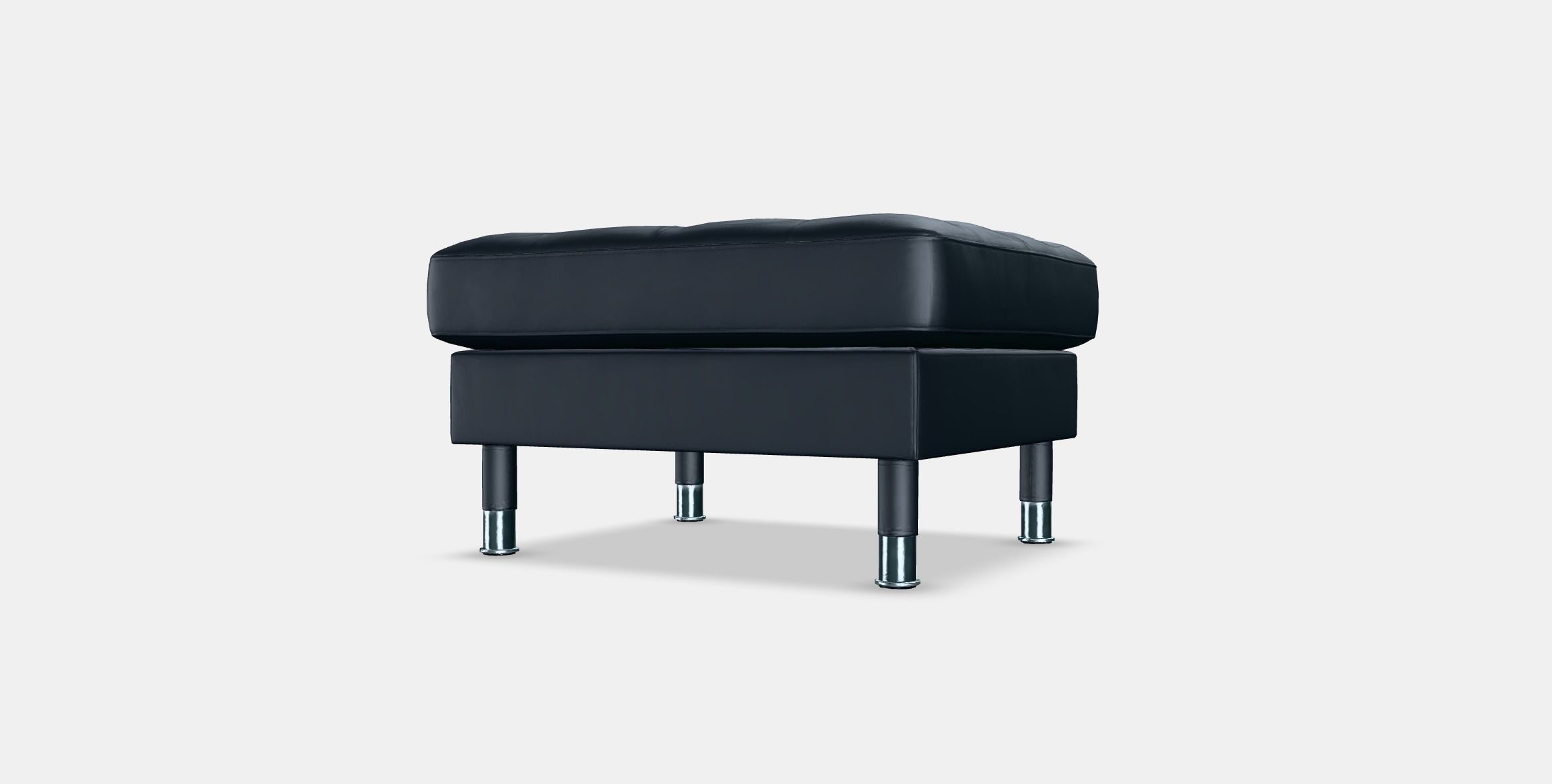 LANDSKRONA Footstool 1 Low-poly 3D model_3