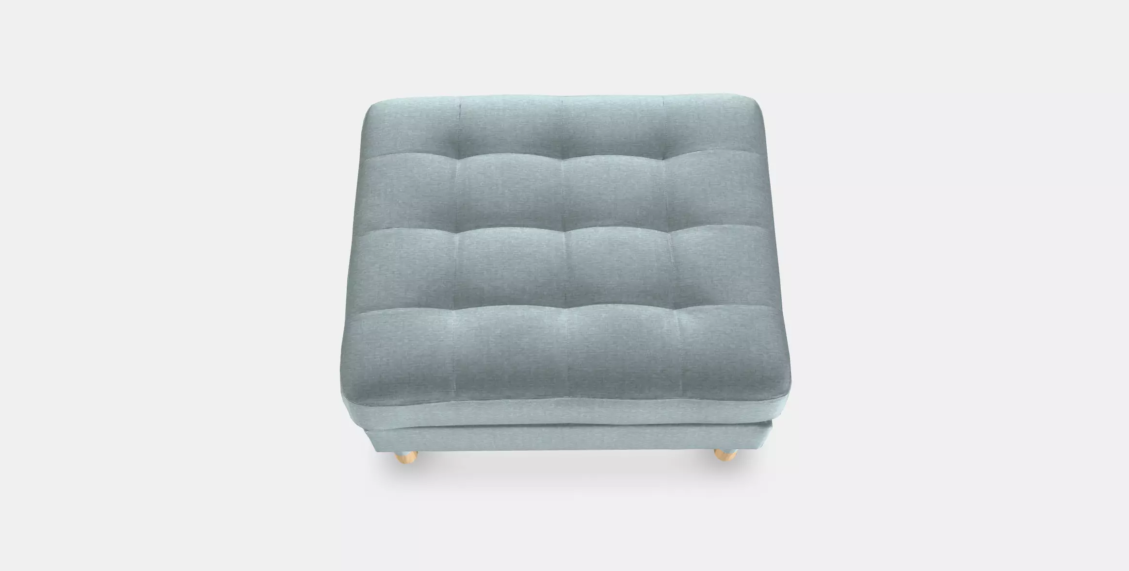 LANDSKRONA Footstool 2 Low-poly 3D model_0