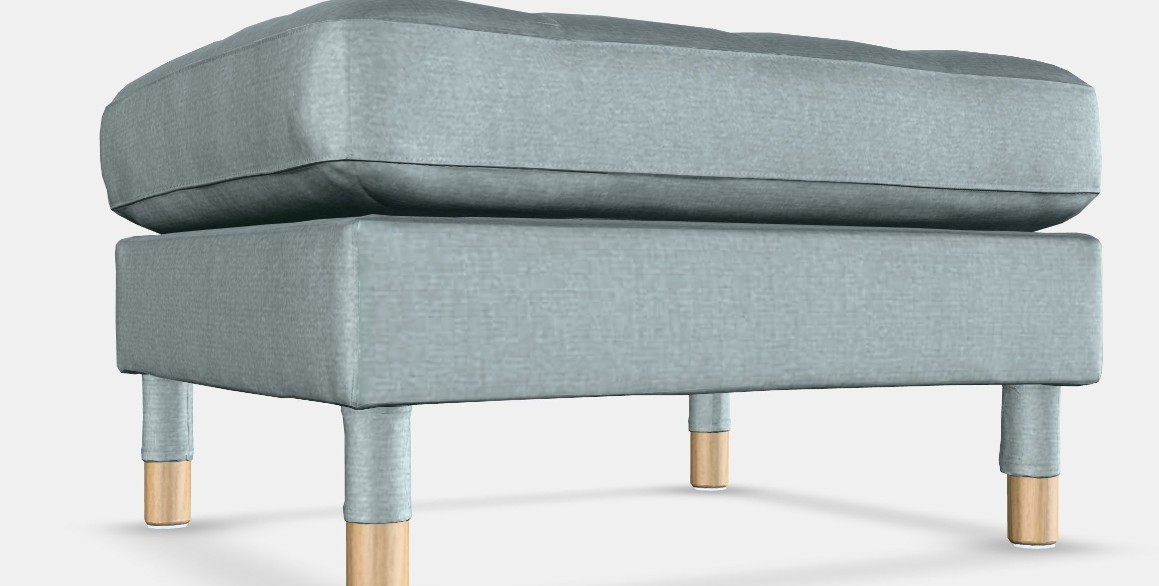 LANDSKRONA Footstool 2 Low-poly 3D model_5
