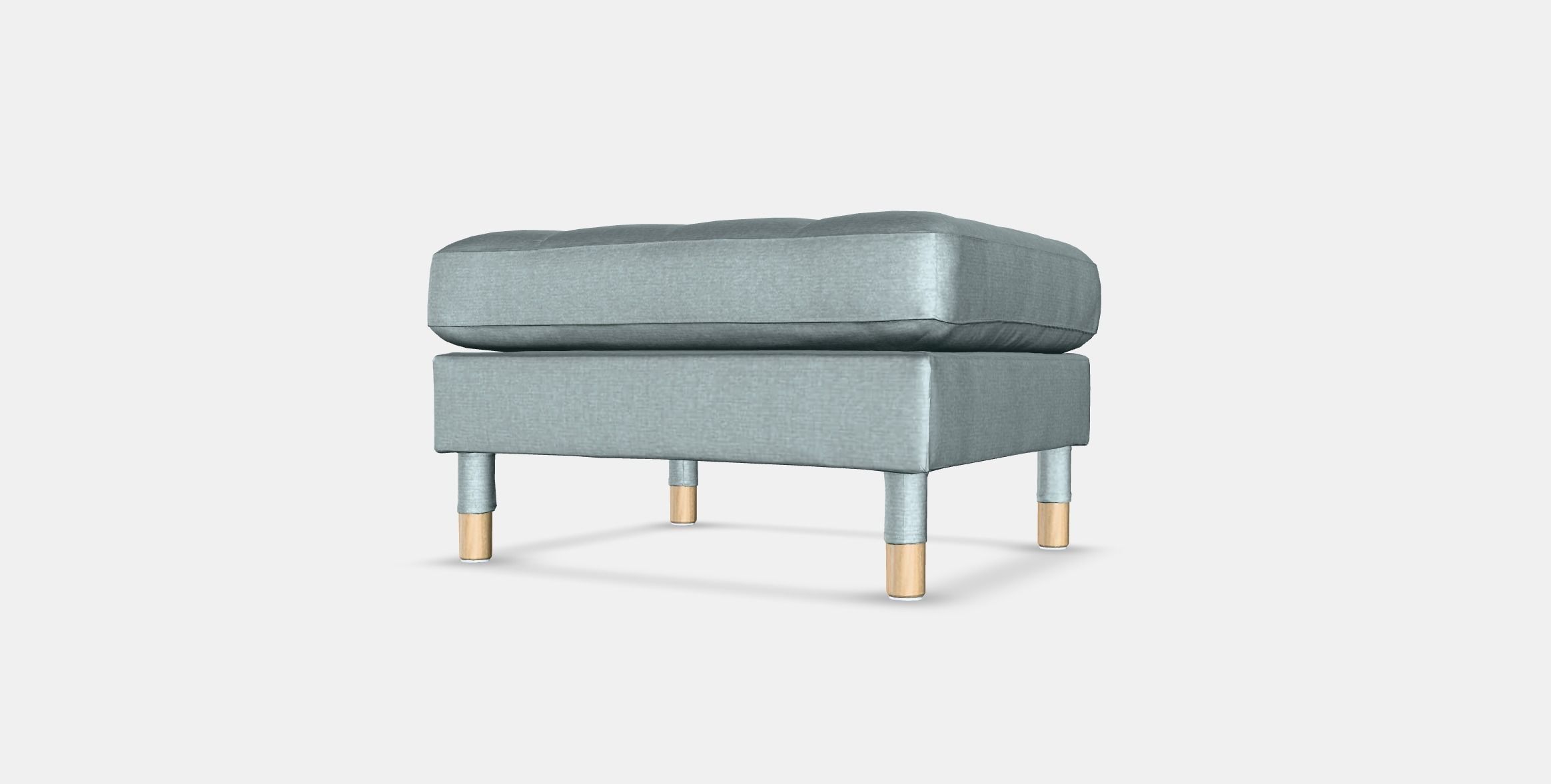 LANDSKRONA Footstool 2 Low-poly 3D model_3