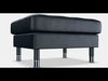 LANDSKRONA Footstool 2 Low-poly 3D model_1