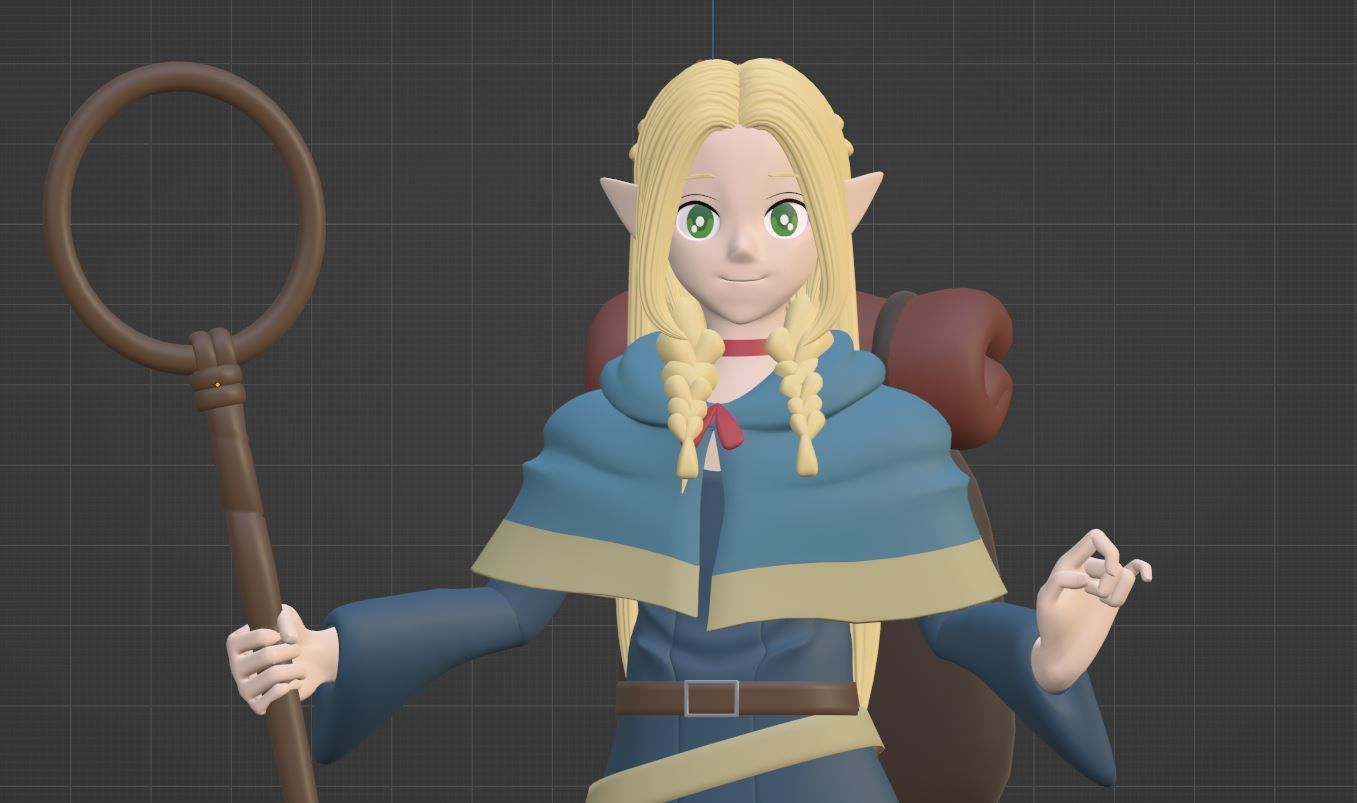 Marcille Donato - Delicious in Dungeon 3D model_9