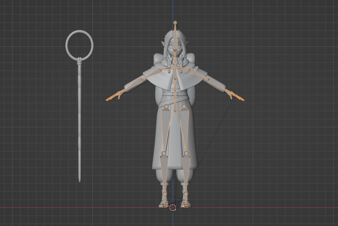 Marcille Donato - Delicious in Dungeon 3D model_15