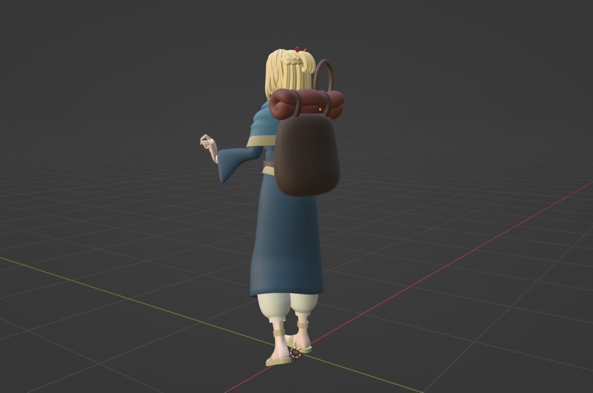 Marcille Donato - Delicious in Dungeon 3D model_6