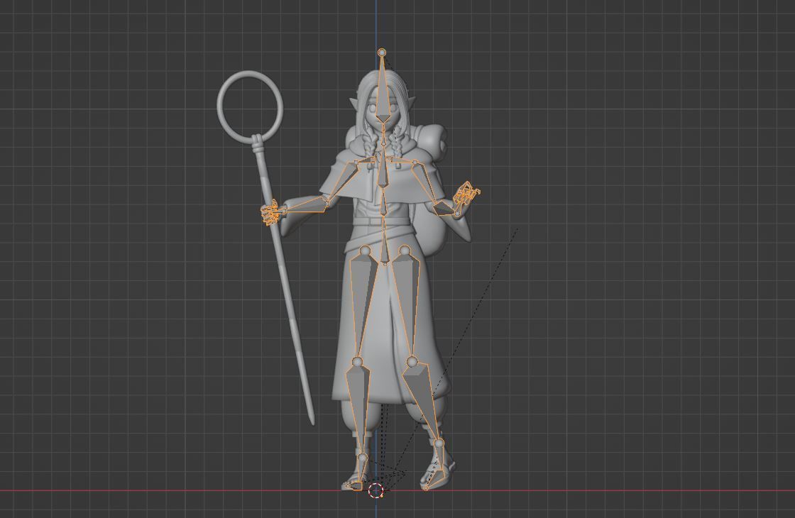 Marcille Donato - Delicious in Dungeon 3D model_14