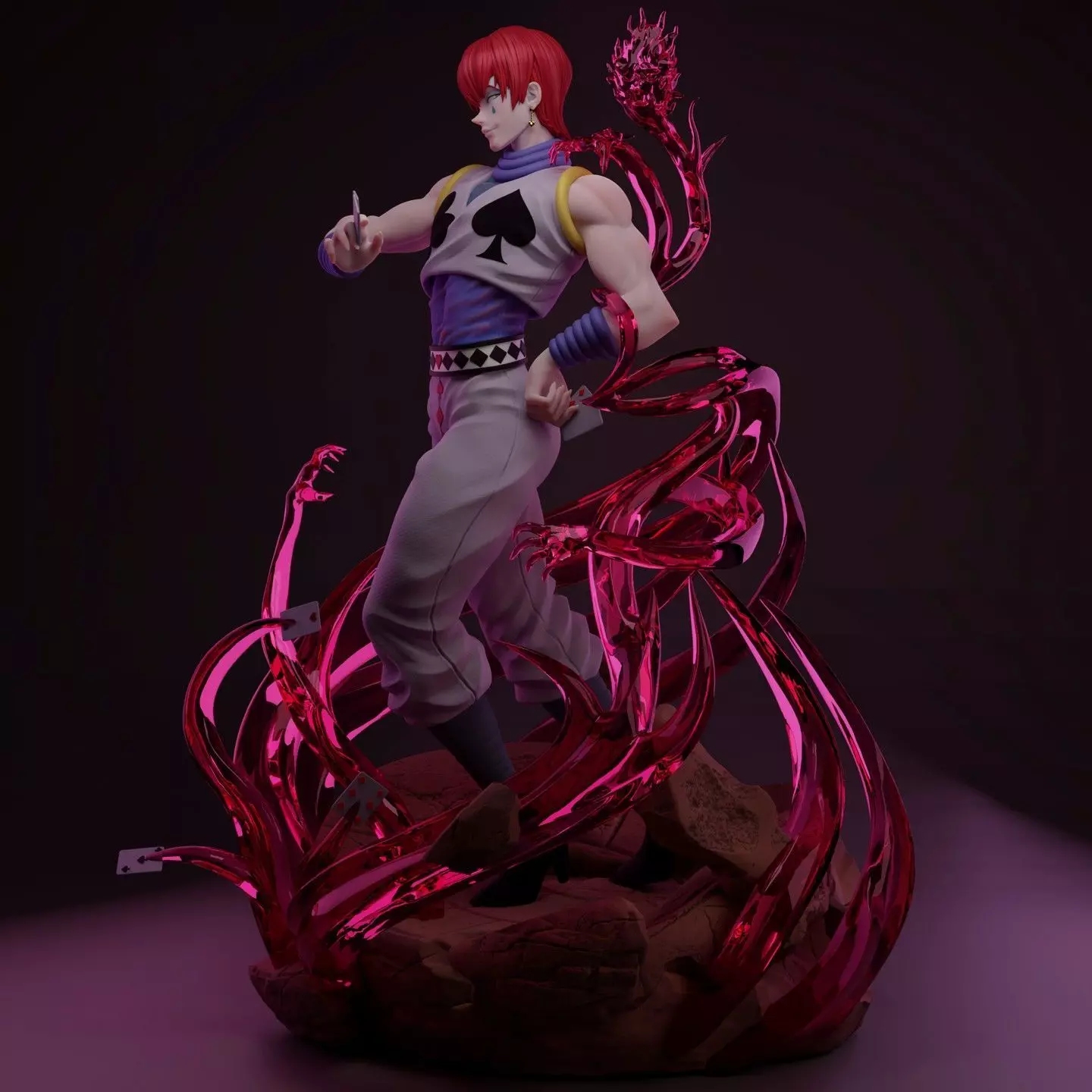 HISOKA - HUNTER X HUNTER - IMPRESSAO 3D 3D print model_0