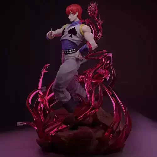 HISOKA - HUNTER X HUNTER - IMPRESSAO 3D 3D print model