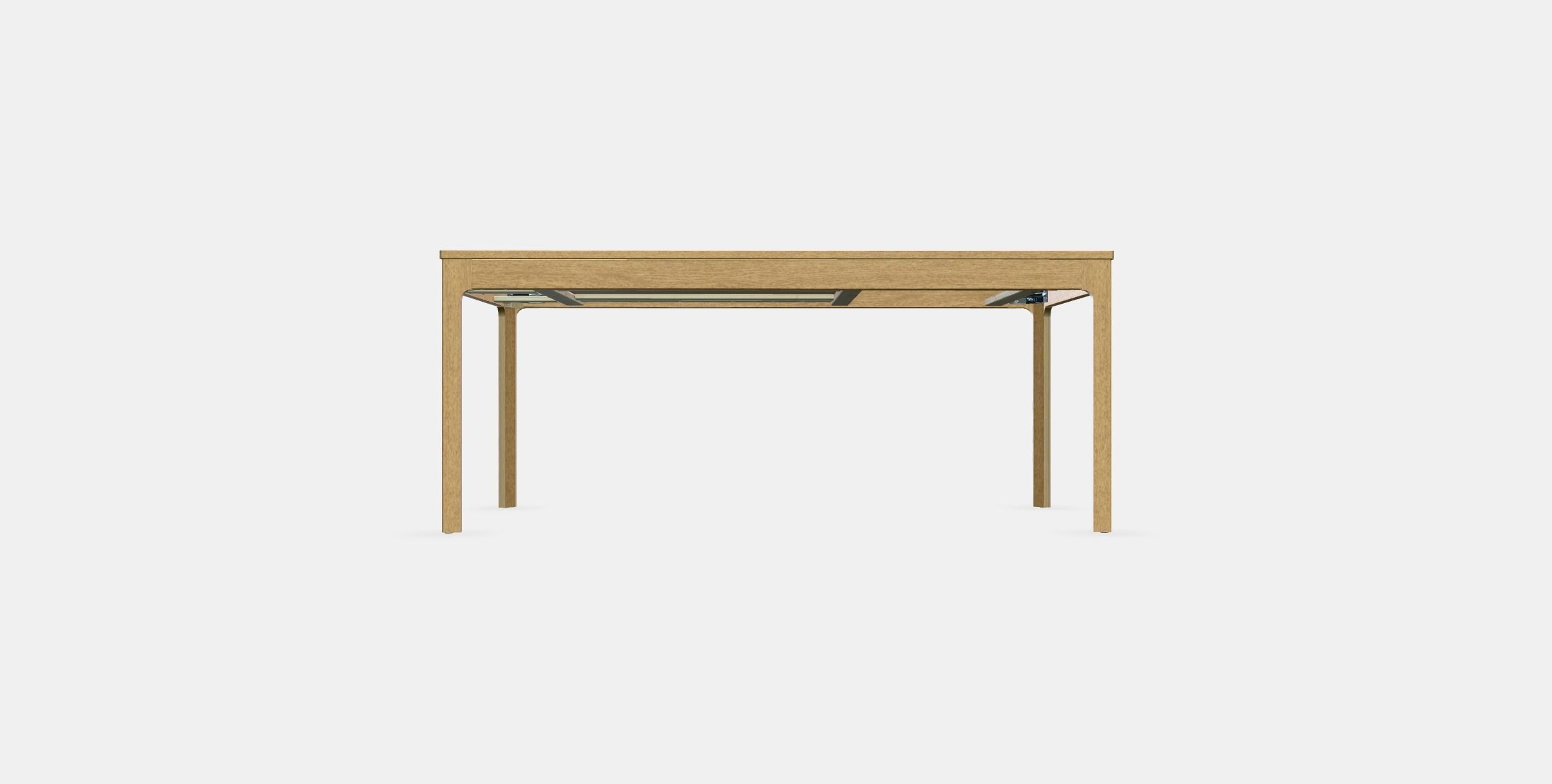 EKEDALEN Extendable table 5 Low-poly 3D model_8