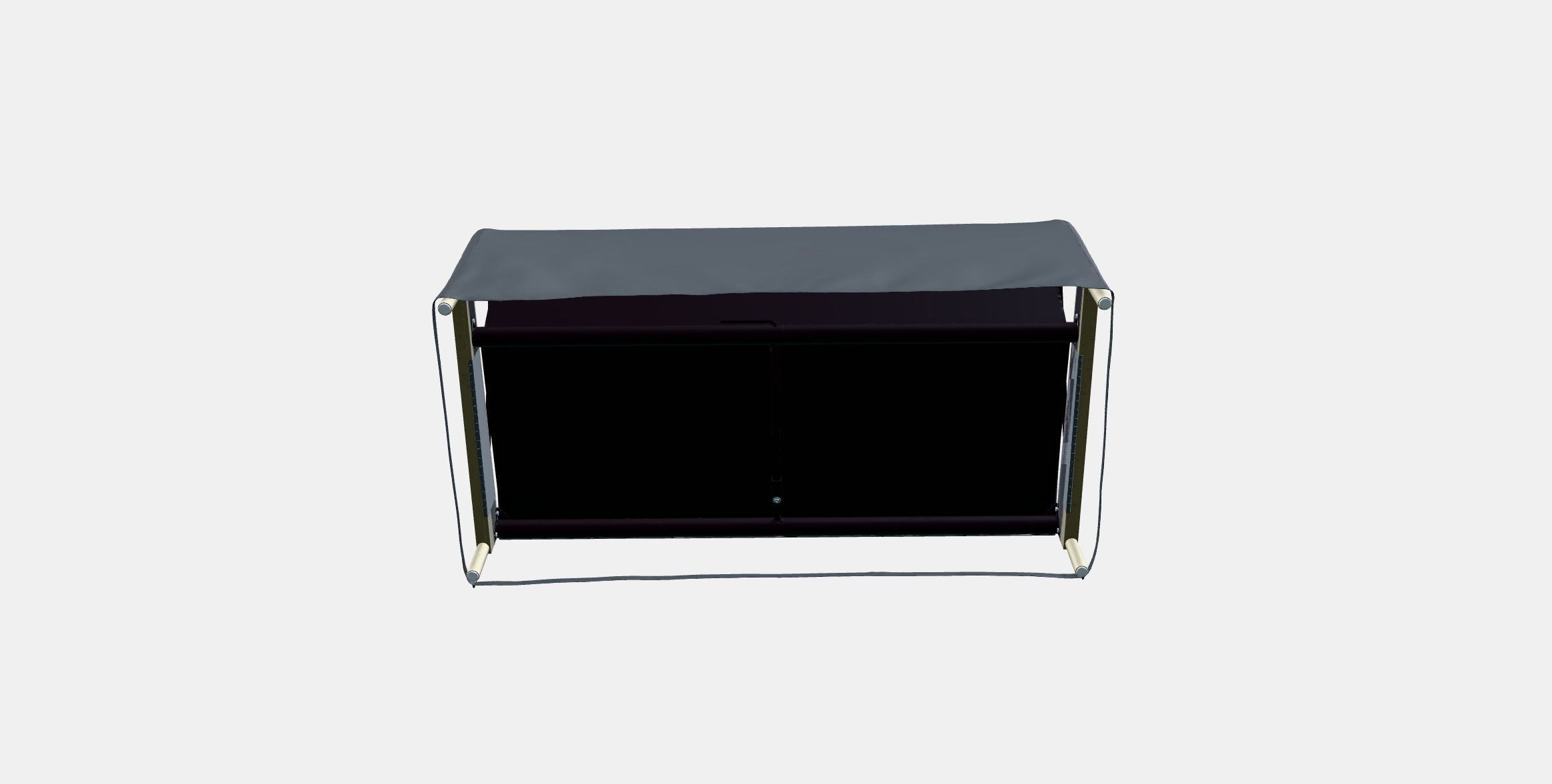 BACKSALEN 3-seat sofa 2 Low-poly 3D model_7