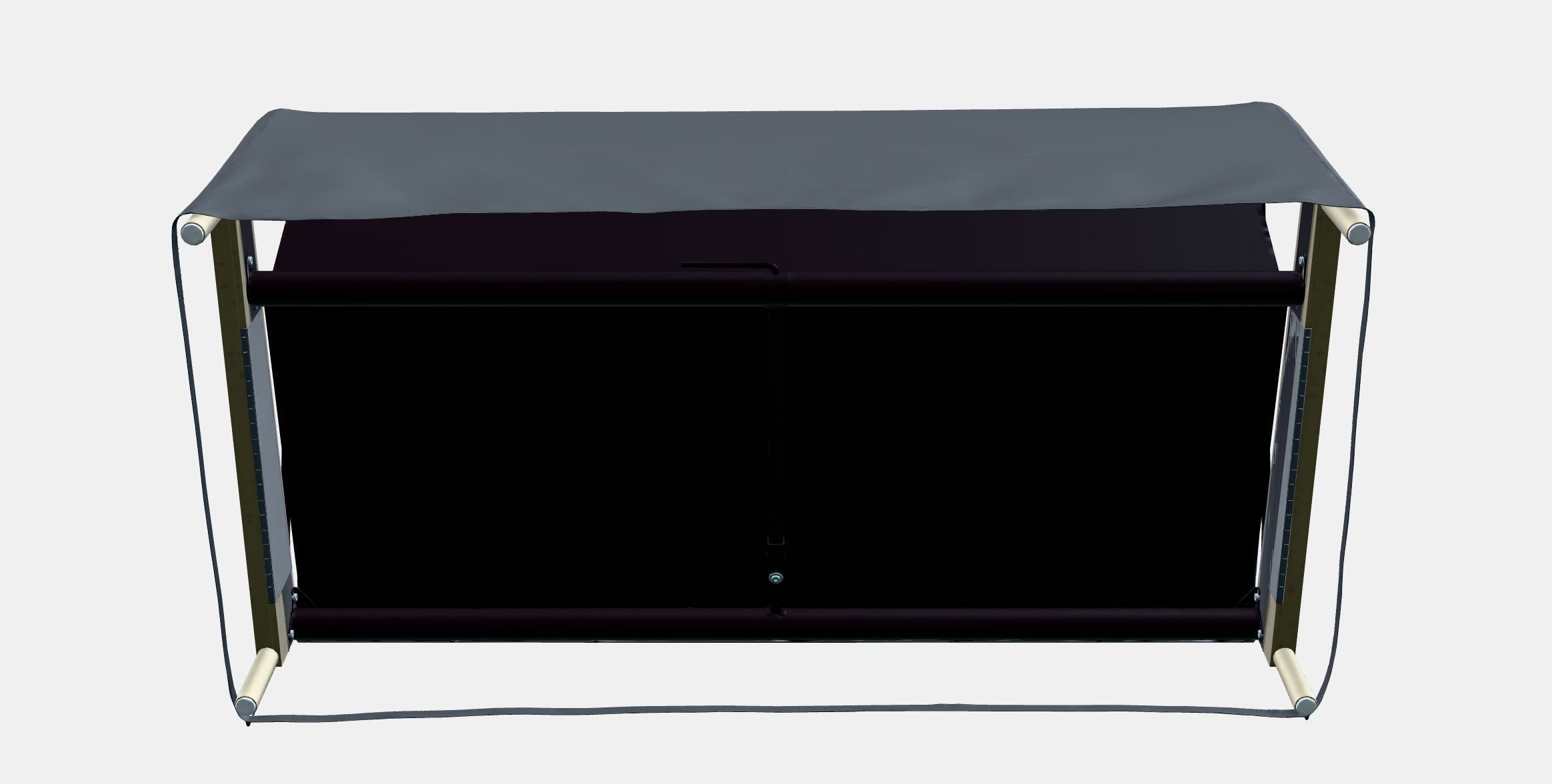 BACKSALEN 3-seat sofa 2 Low-poly 3D model_8