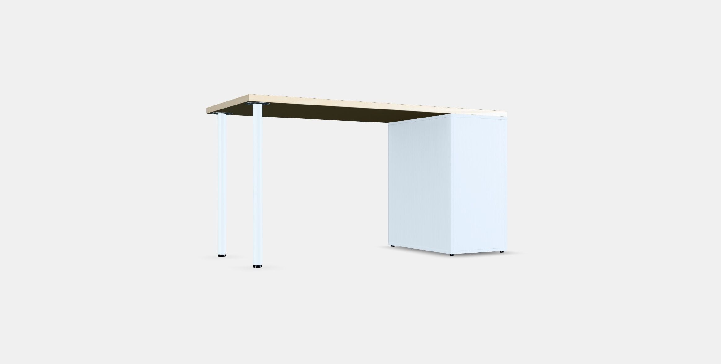 MALSKYTT - ALEX Desk Low-poly 3D model_16