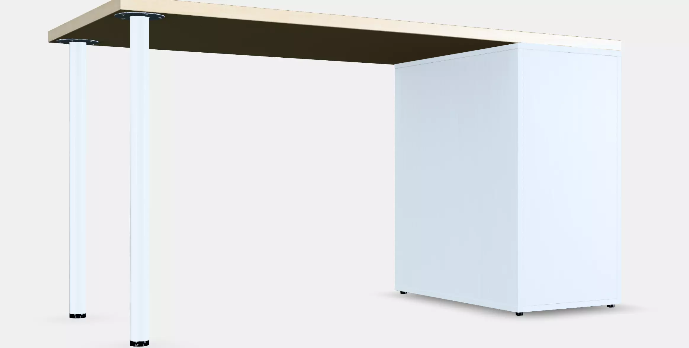 MALSKYTT - ALEX Desk Low-poly 3D model_0