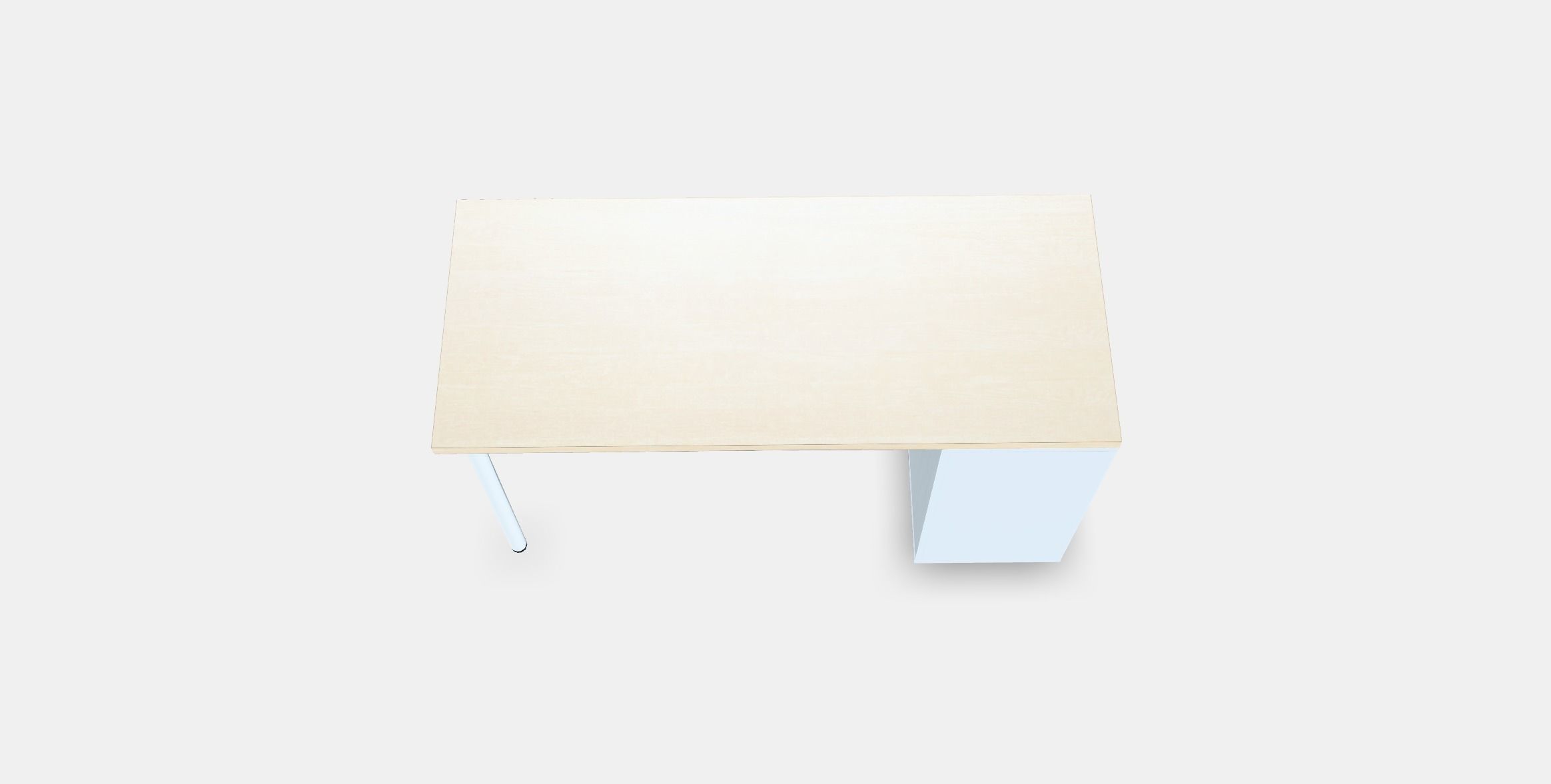MALSKYTT - ALEX Desk Low-poly 3D model_2