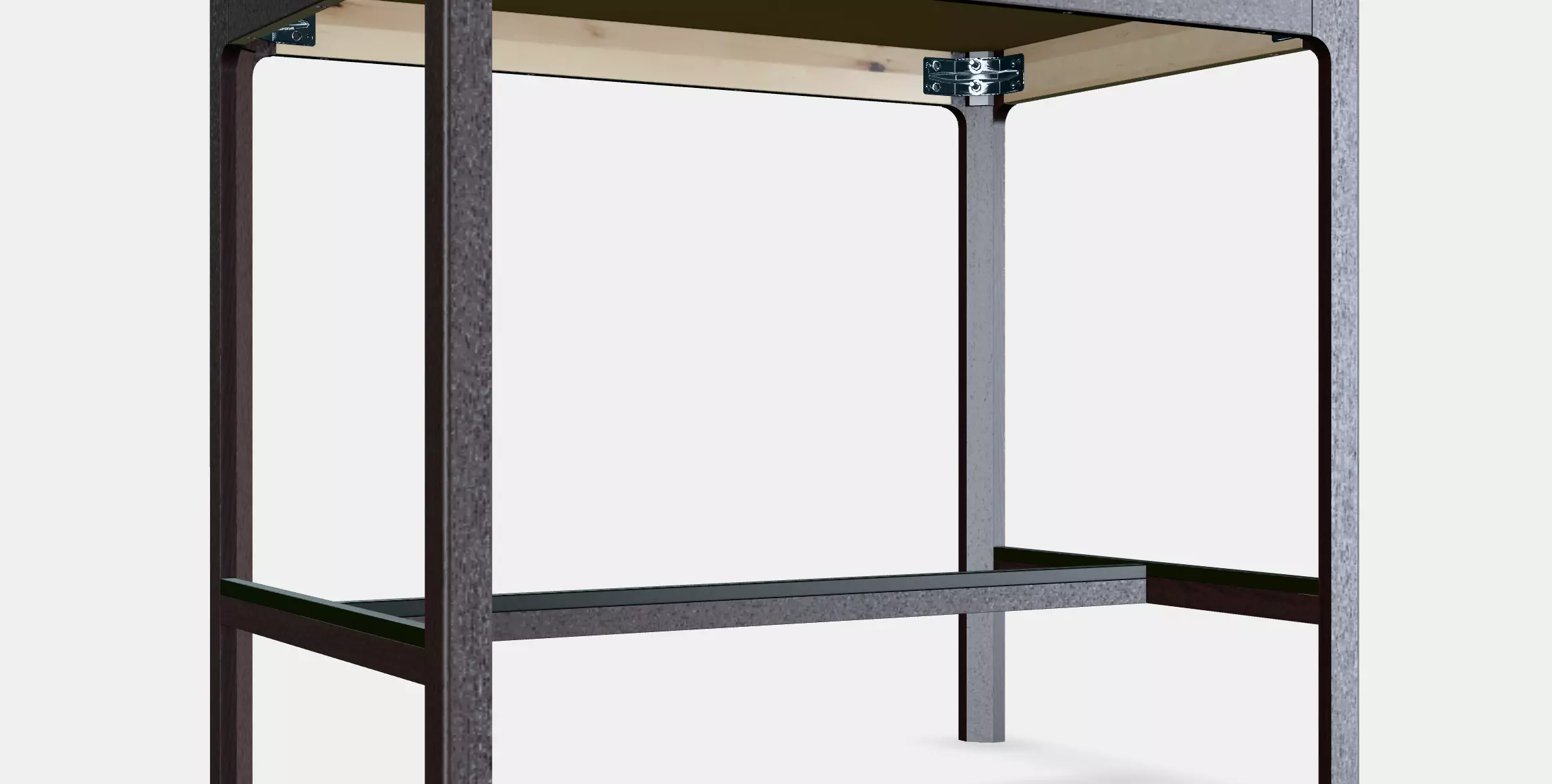 EKEDALEN Bar table Low-poly 3D model_0