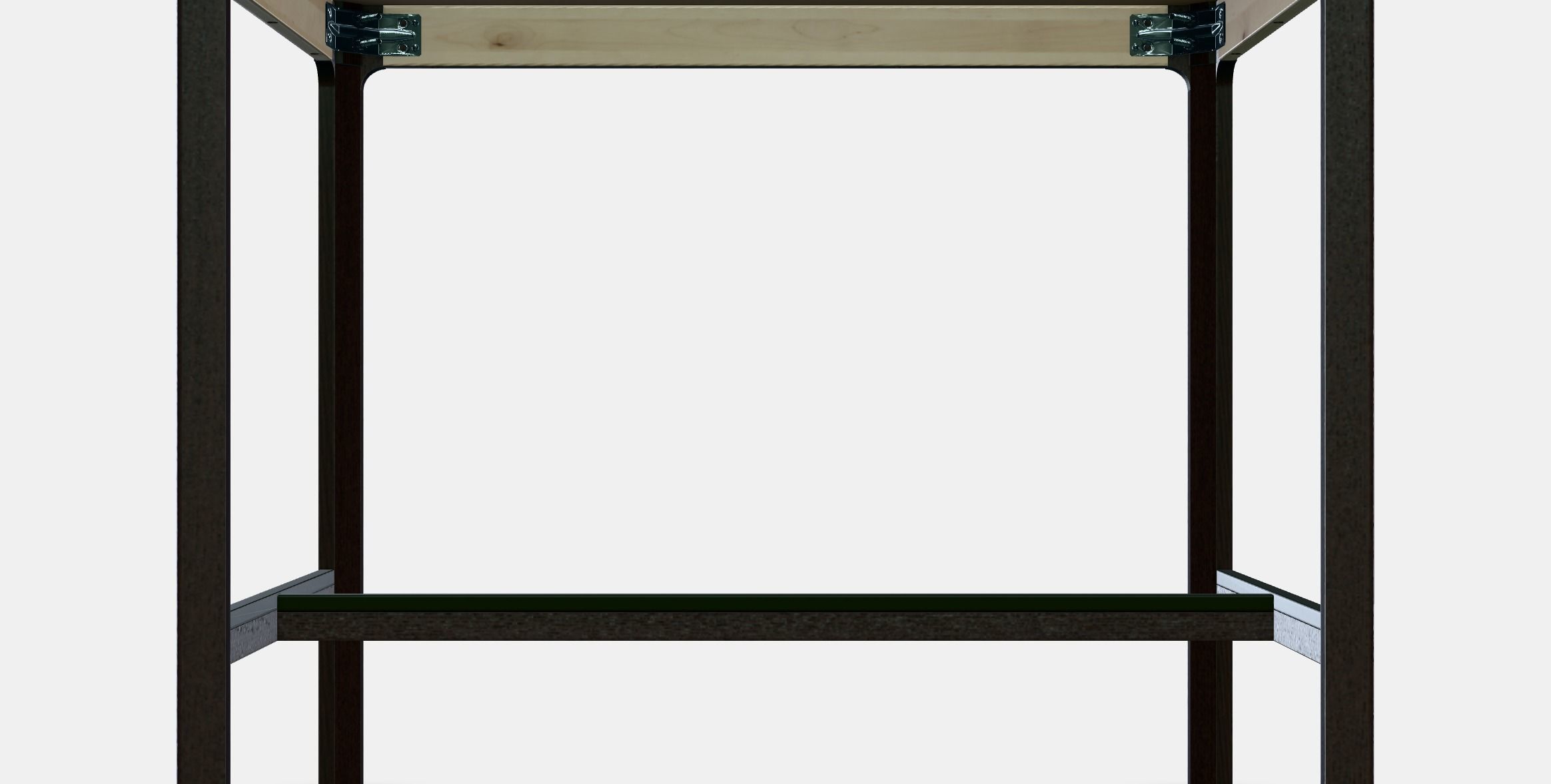 EKEDALEN Bar table Low-poly 3D model_11